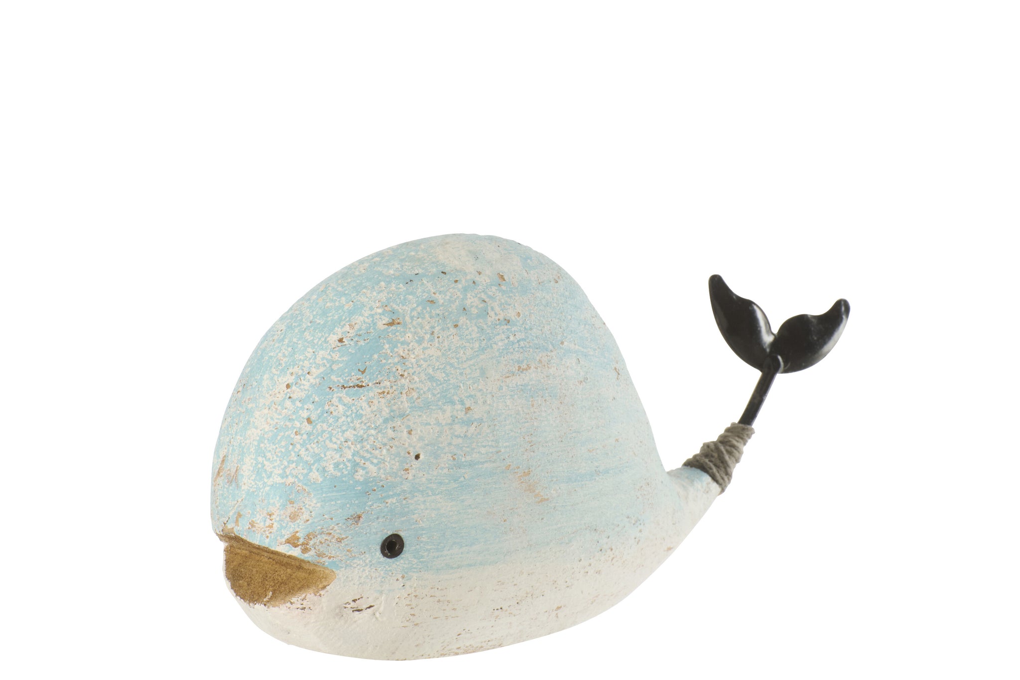 Walvis Paulowniahout Wit/Lichtblauw M - J-LINE