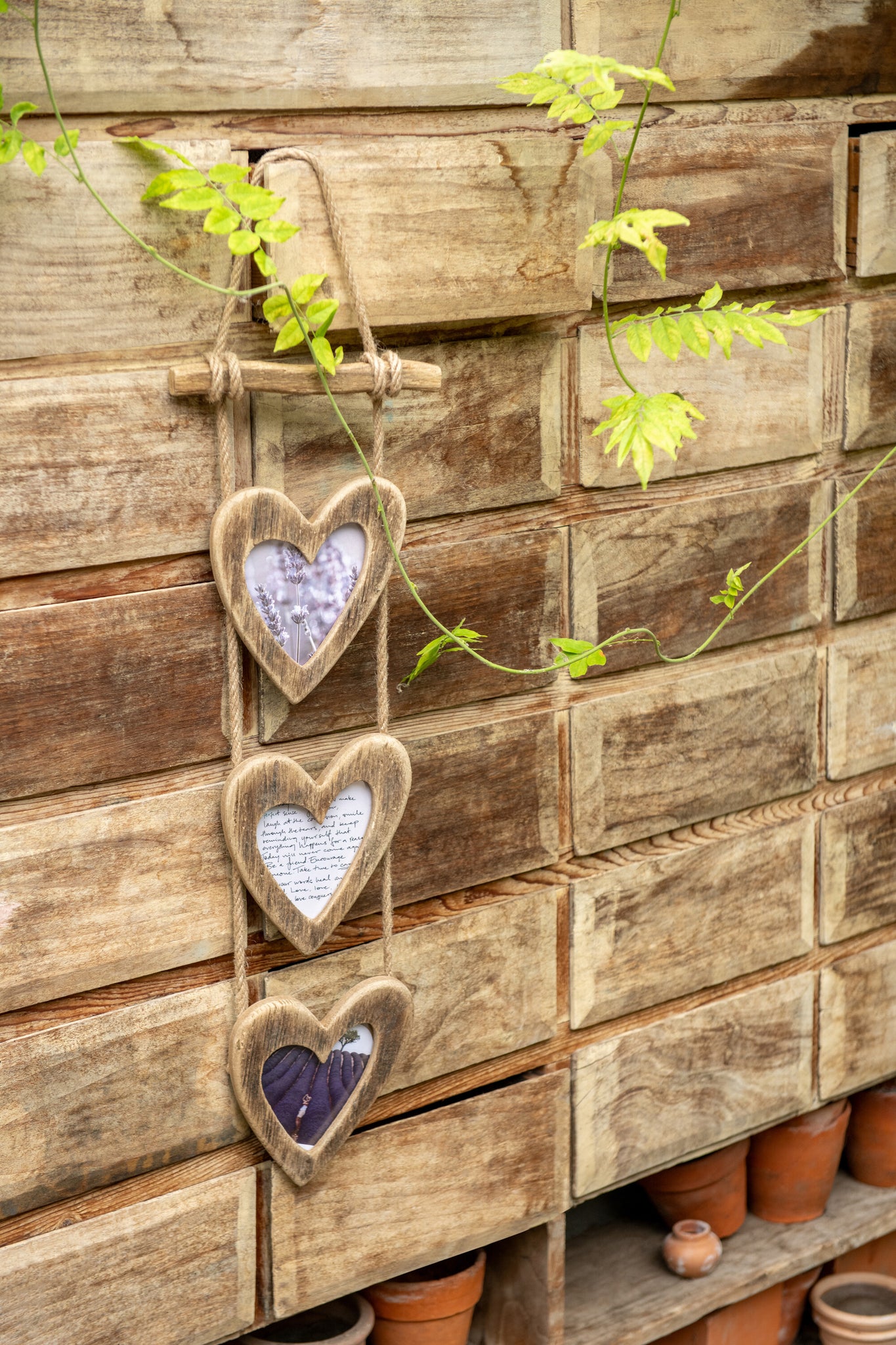 Fotolijst Hart Paulownia Hout  - J-LINE