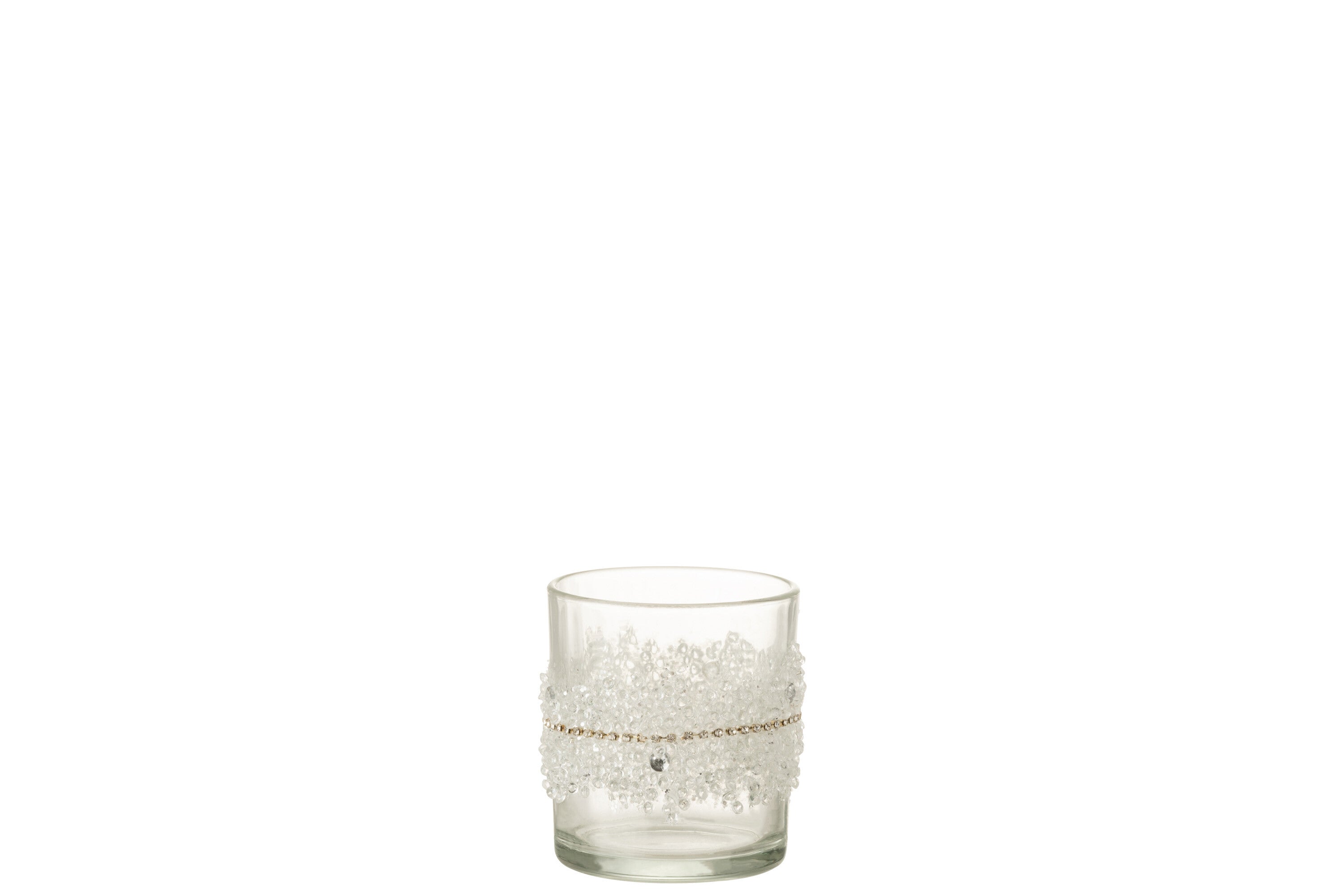 Theelichthouder Glas Helder S - J-LINE