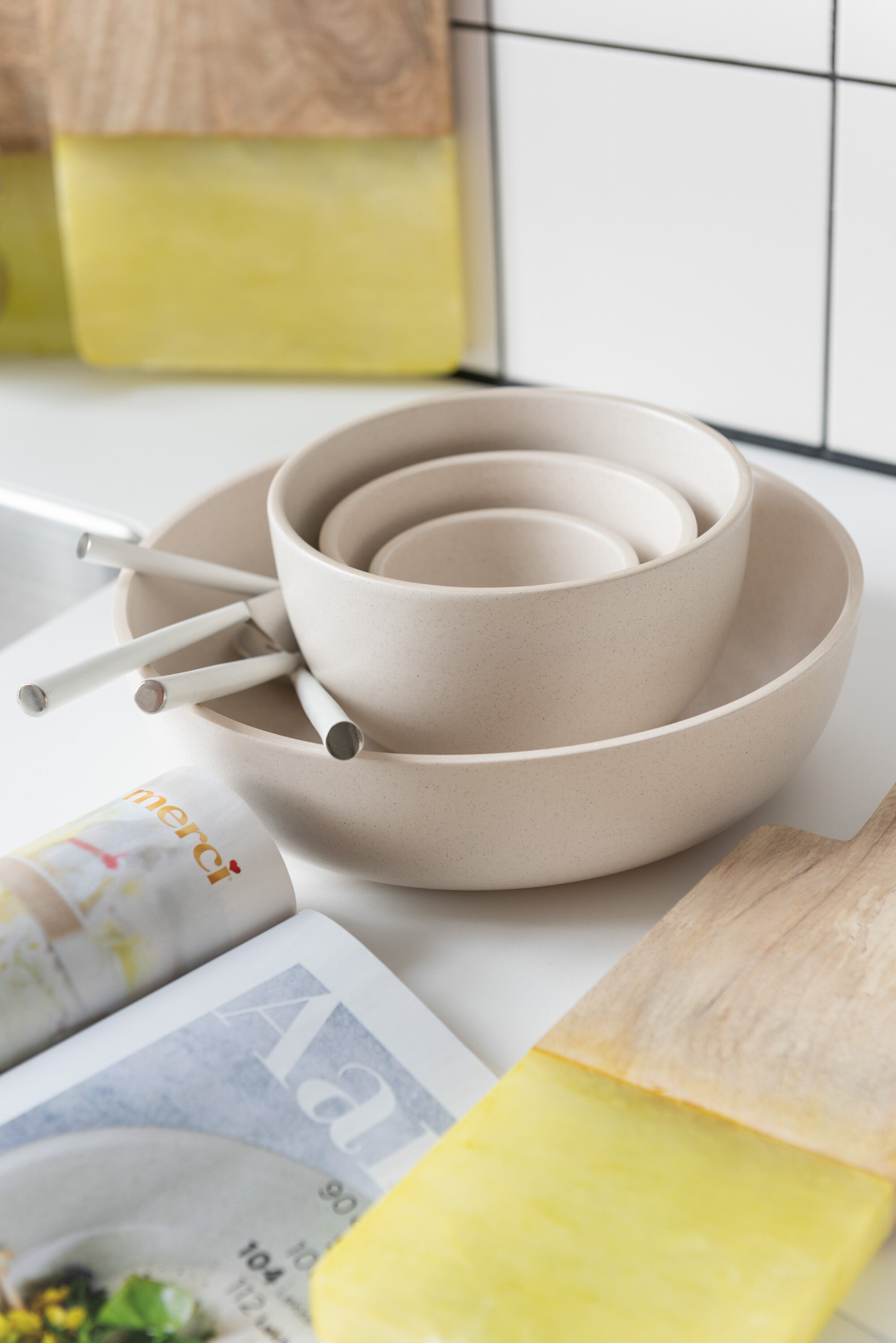 Bol moyen crème Marie Ceramics - J-LINE