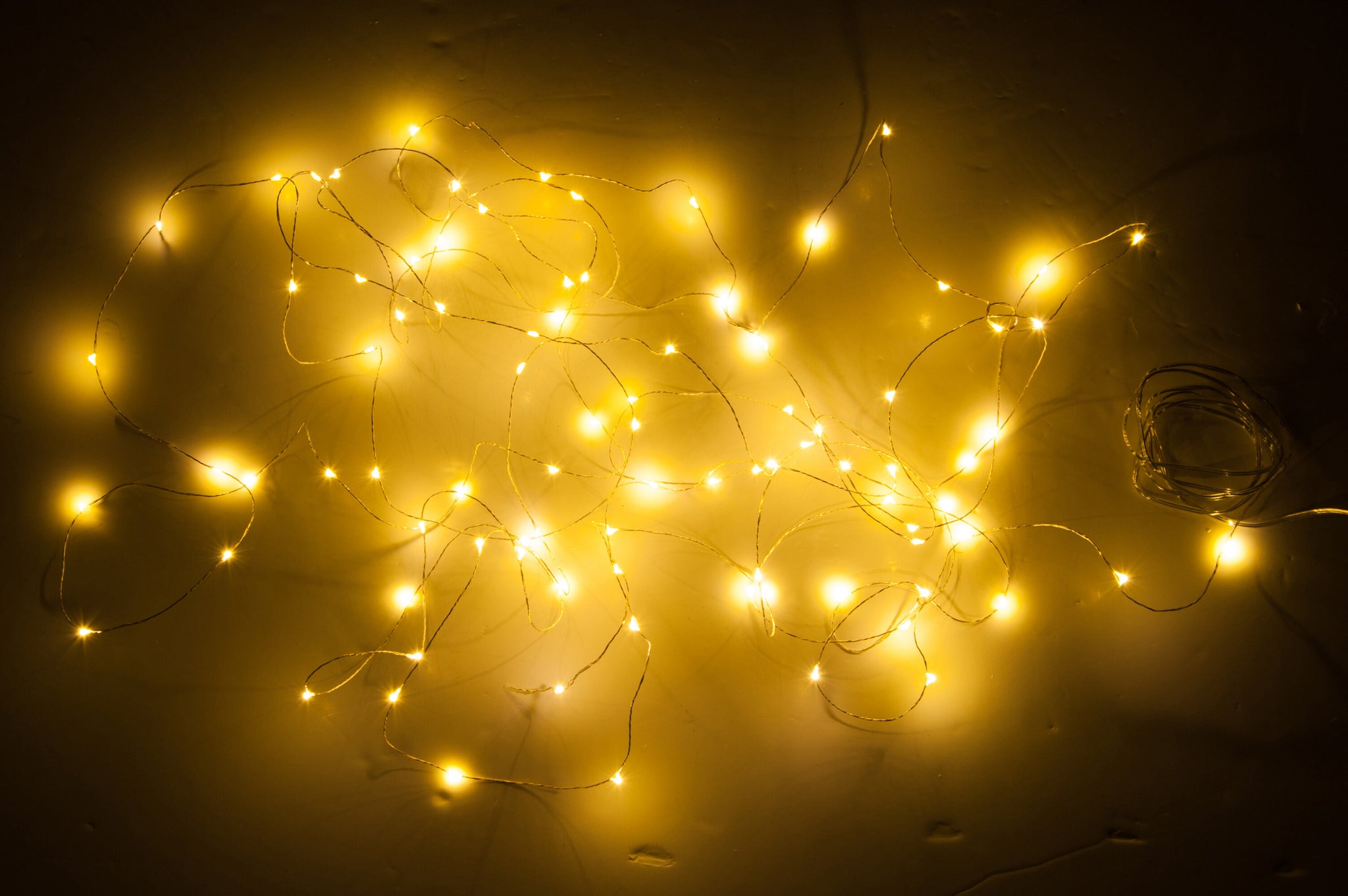 Kerstverlichtingssnoer 9M Zilver 90Led Warm Wit - J-LINE