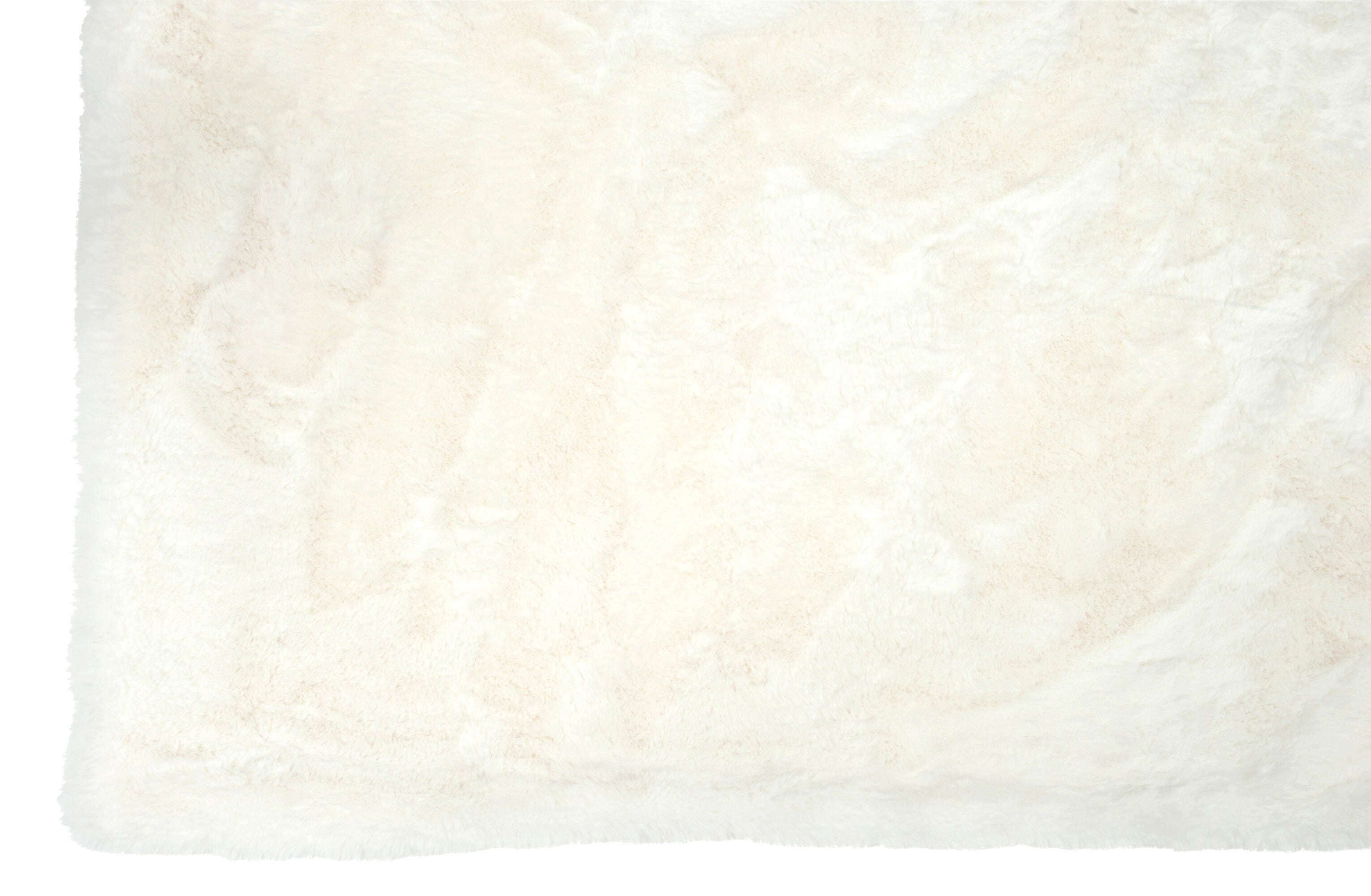 Geruite plaid polyester wit - J-LINE