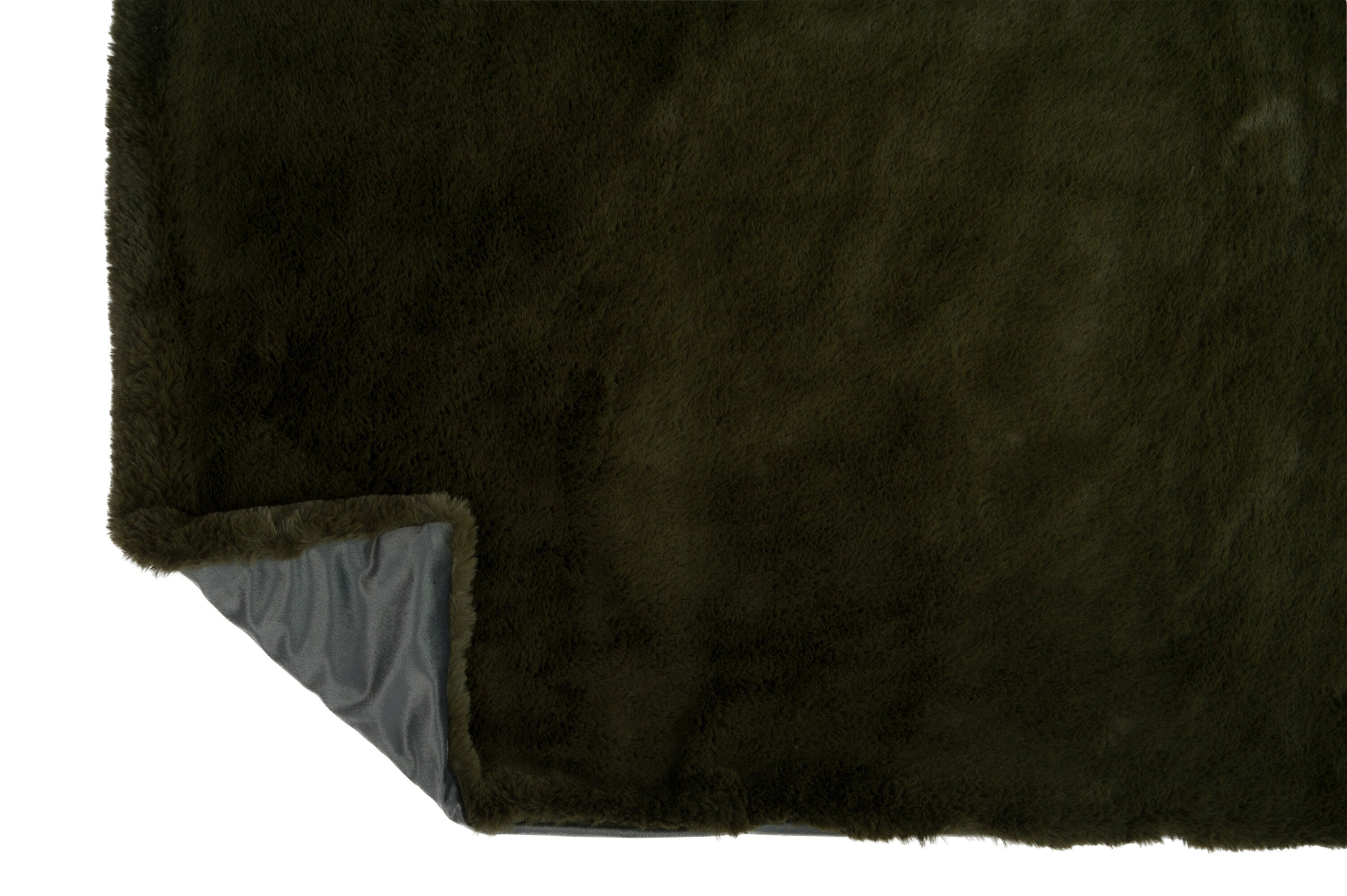 Geruite plaid polyester groen - J-LINE