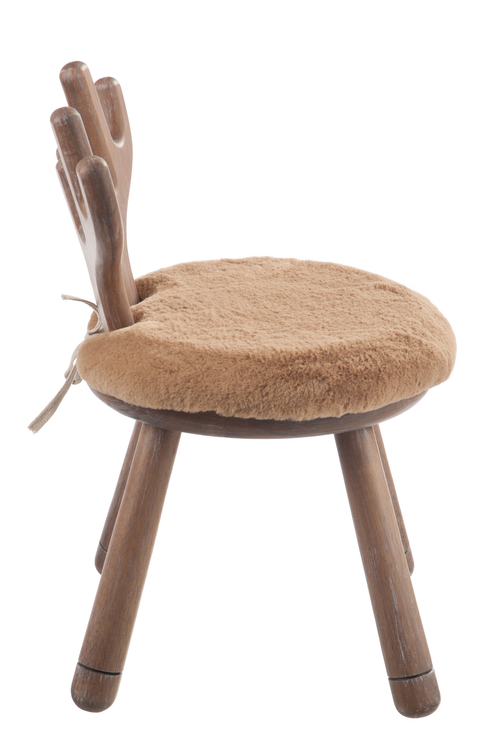 Stoel Oor Hert Hout - J-LINE