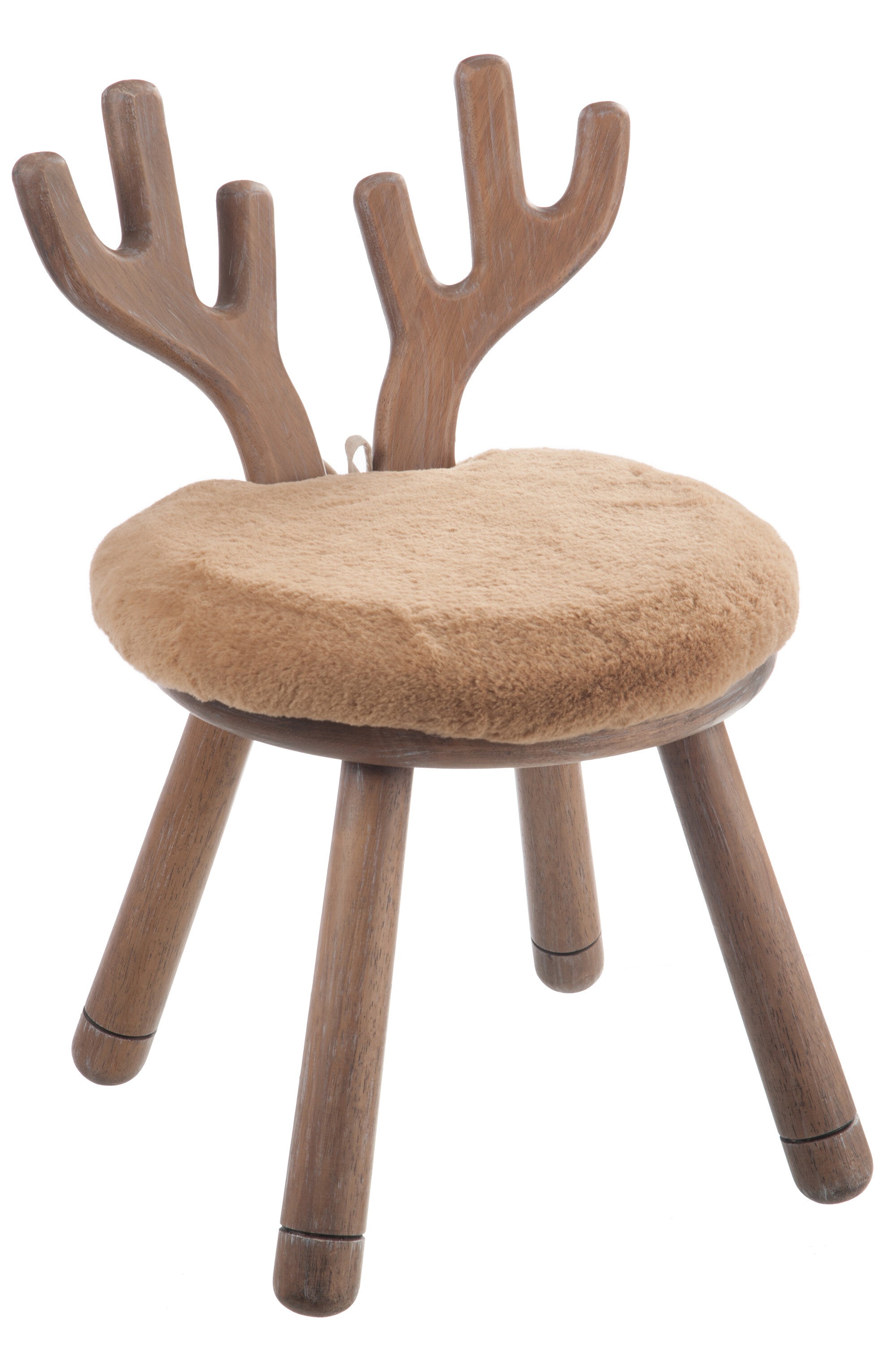 Stoel Oor Hert Hout - J-LINE