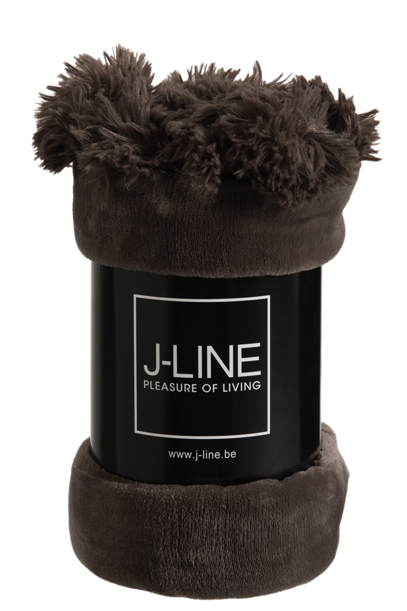 plaid Pompom polyester - J-LINE