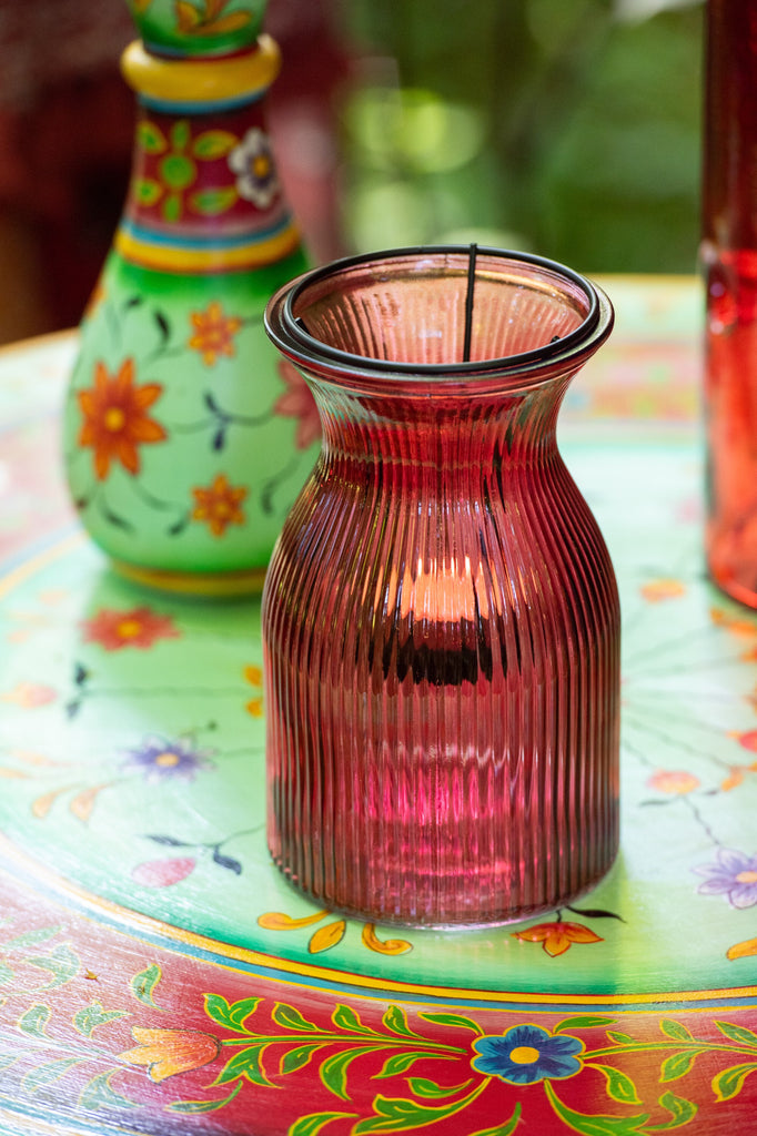 Theelichthouder Popa Glas Mix S/6 - J-LINE