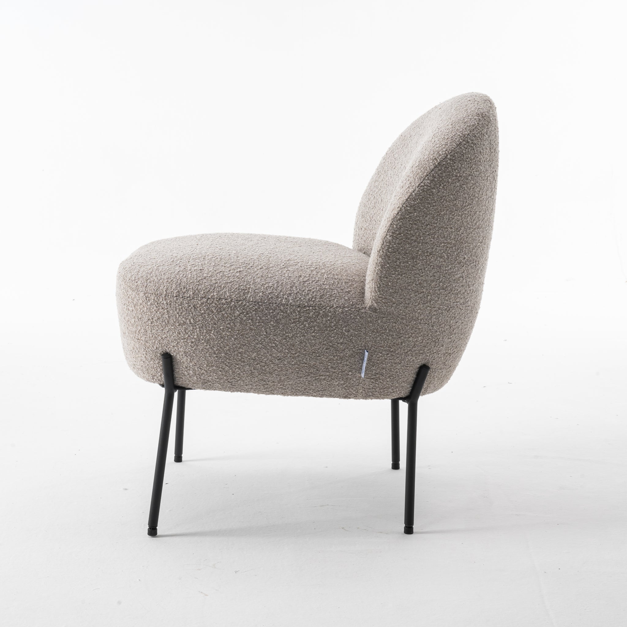 fauteuil Baudin Stof Teddy natuurlijk - RVD