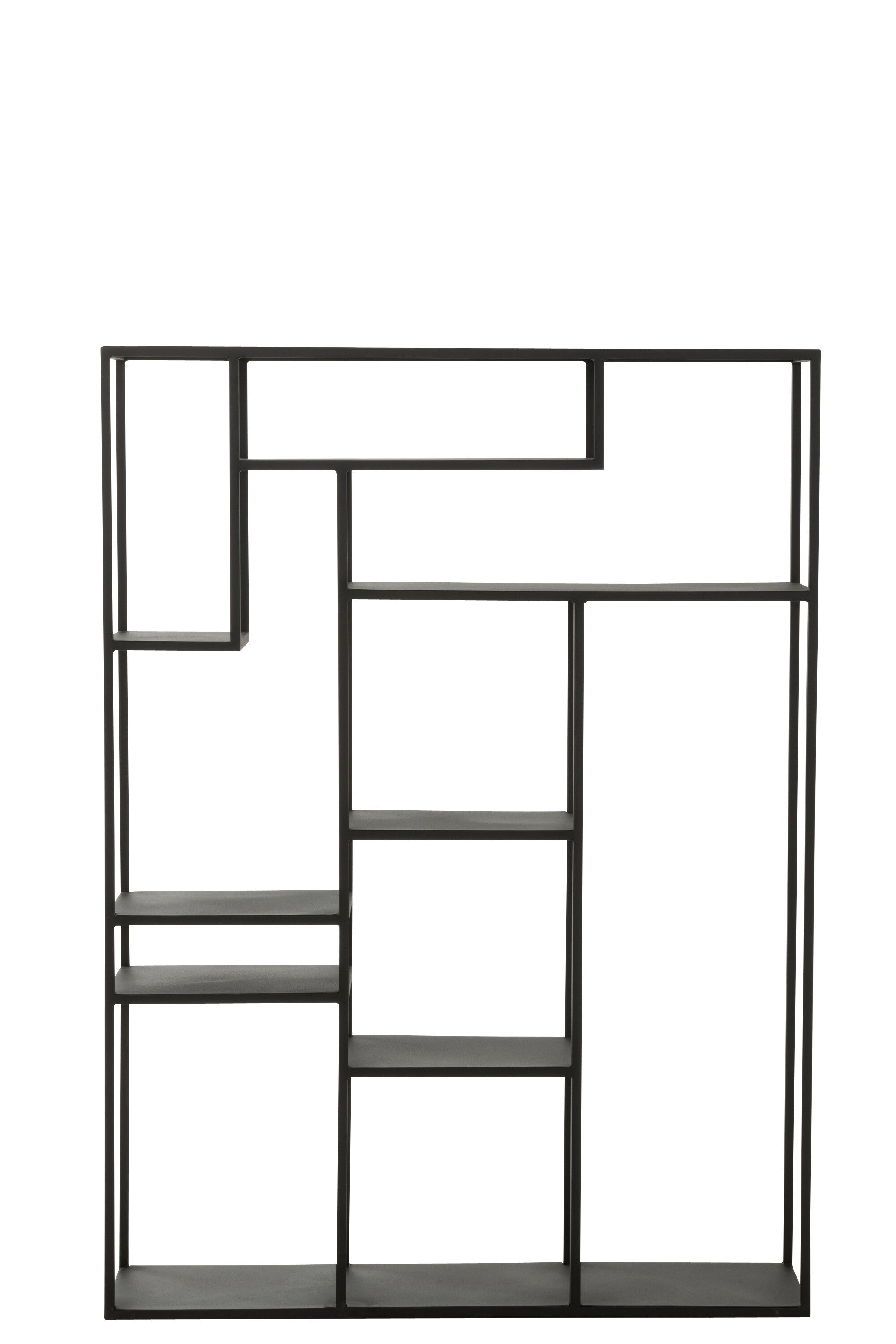 Rek Metaal Zwart J-LINE