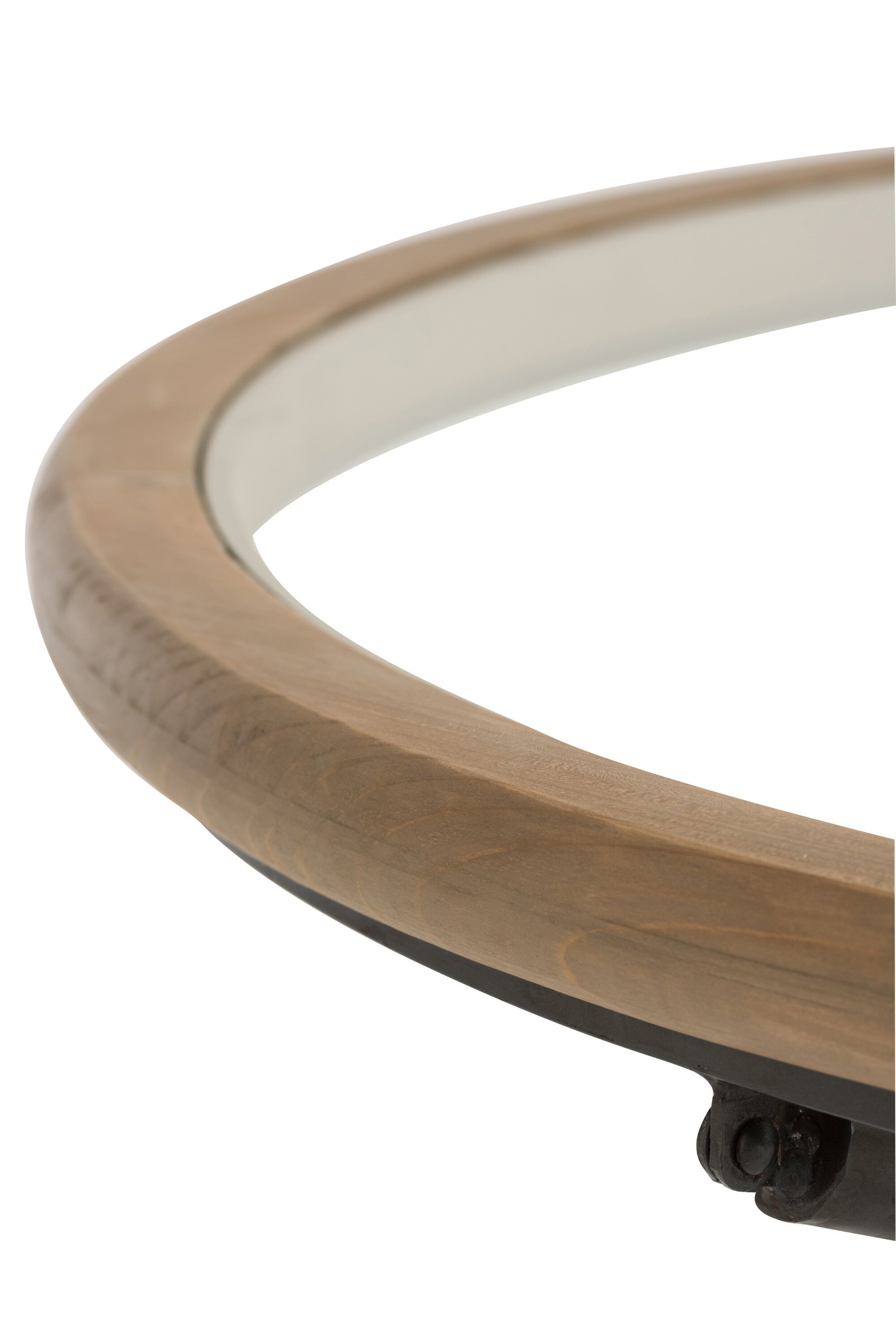Salontafel Hout/Glas Bruin L - J-LINE