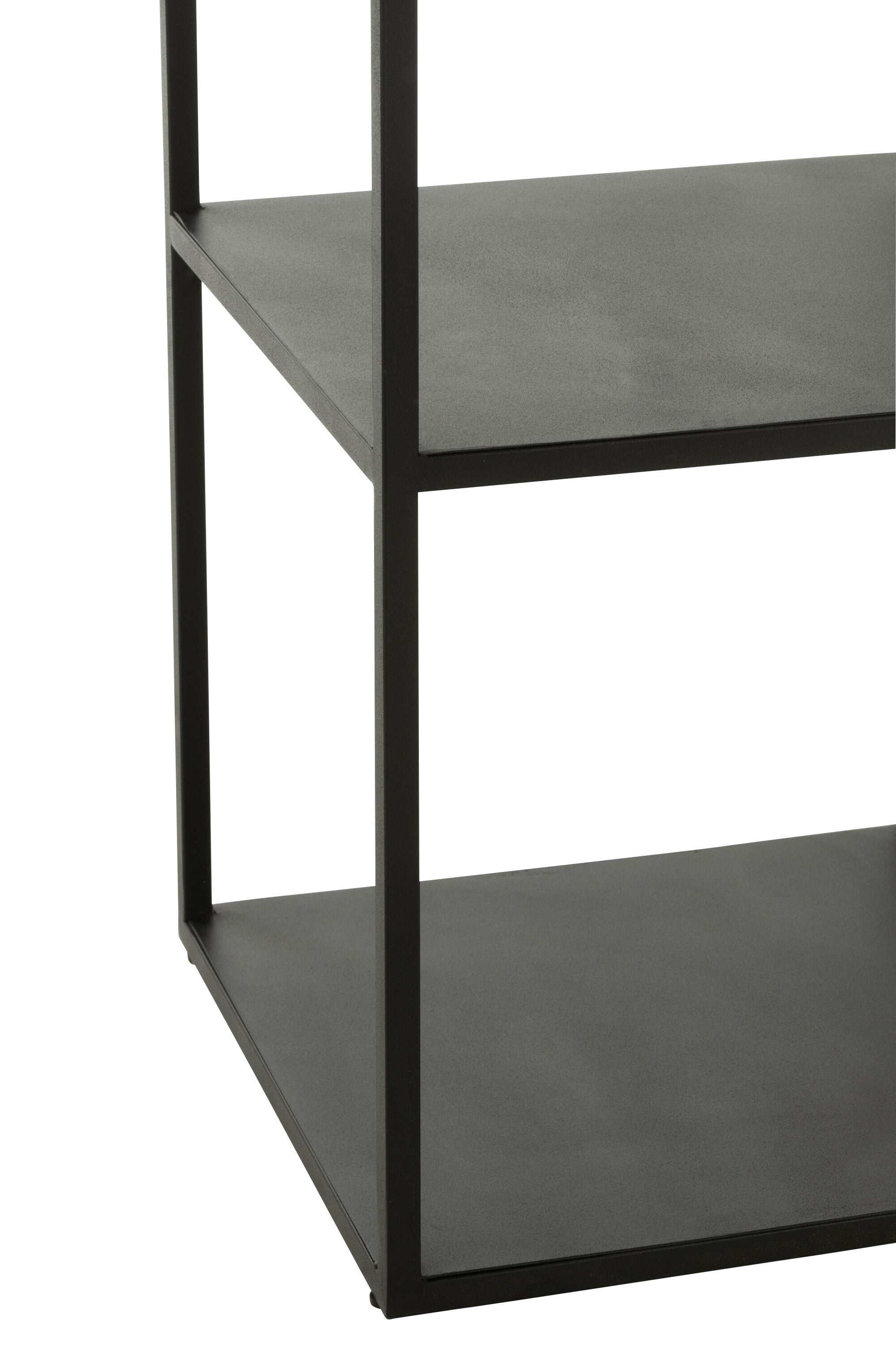 Rek 6 planken Metaal Zwart J-LINE