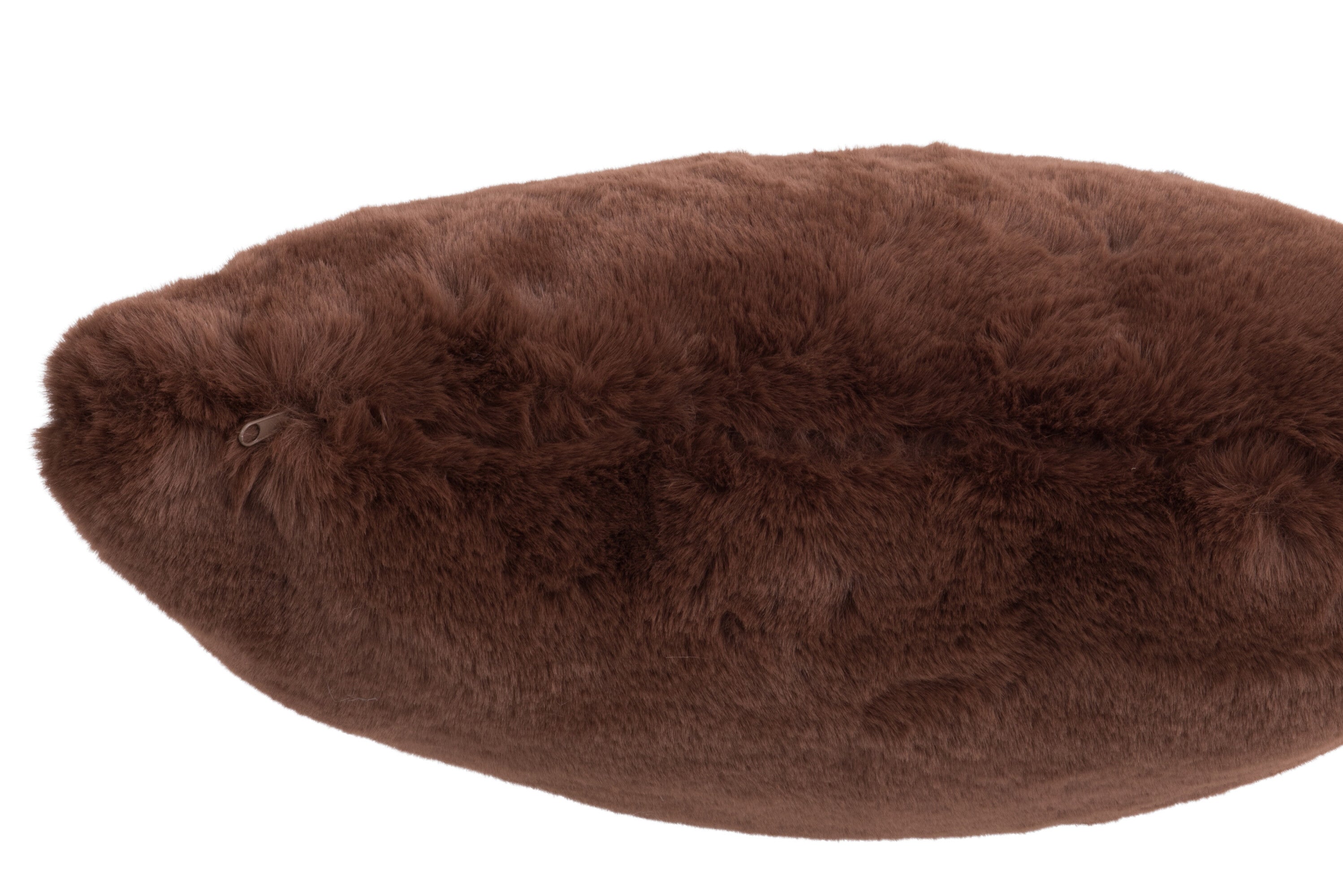 Kussen Cutie Polyester Bruin - J-LINE