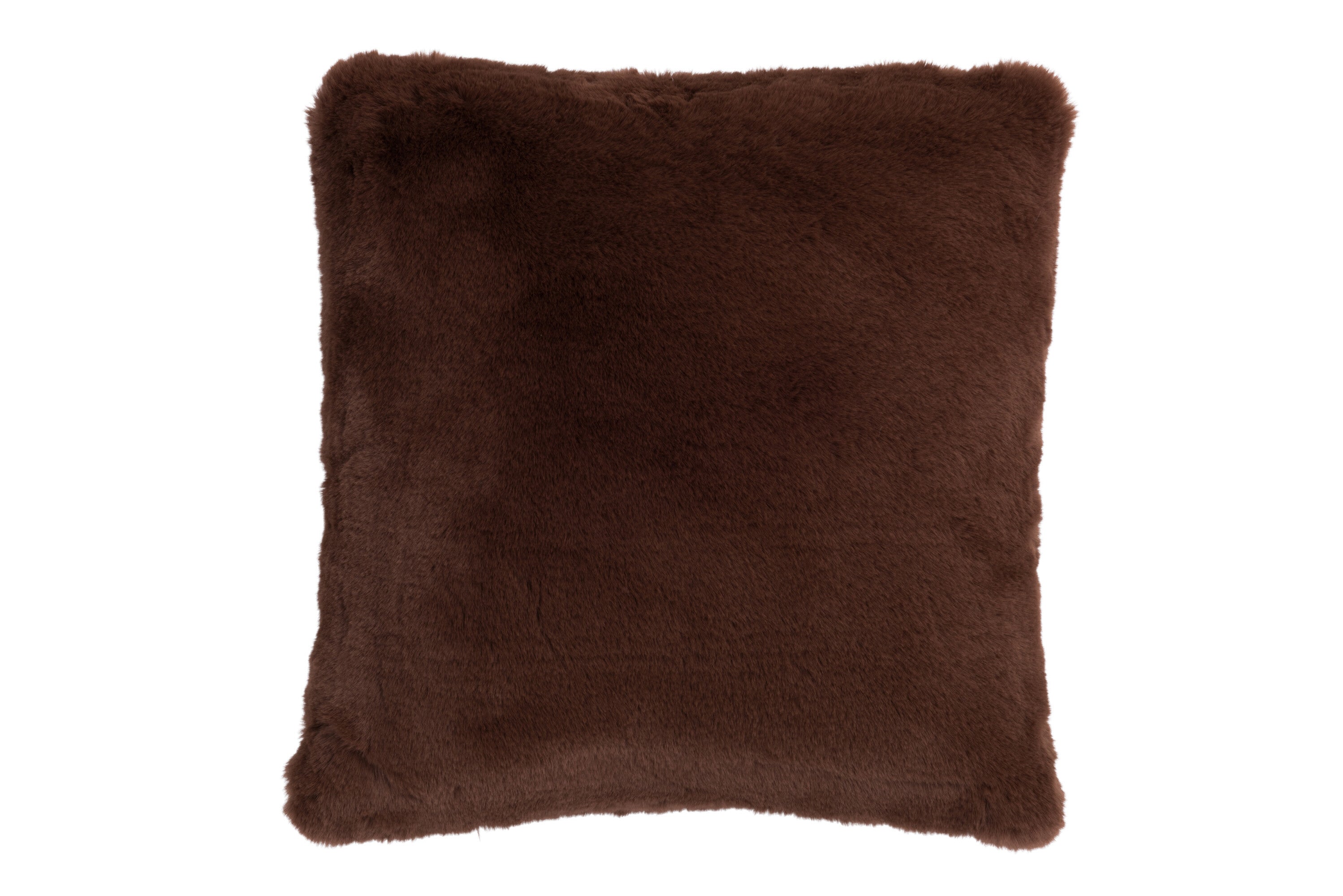 Kussen Cutie Polyester Bruin - J-LINE