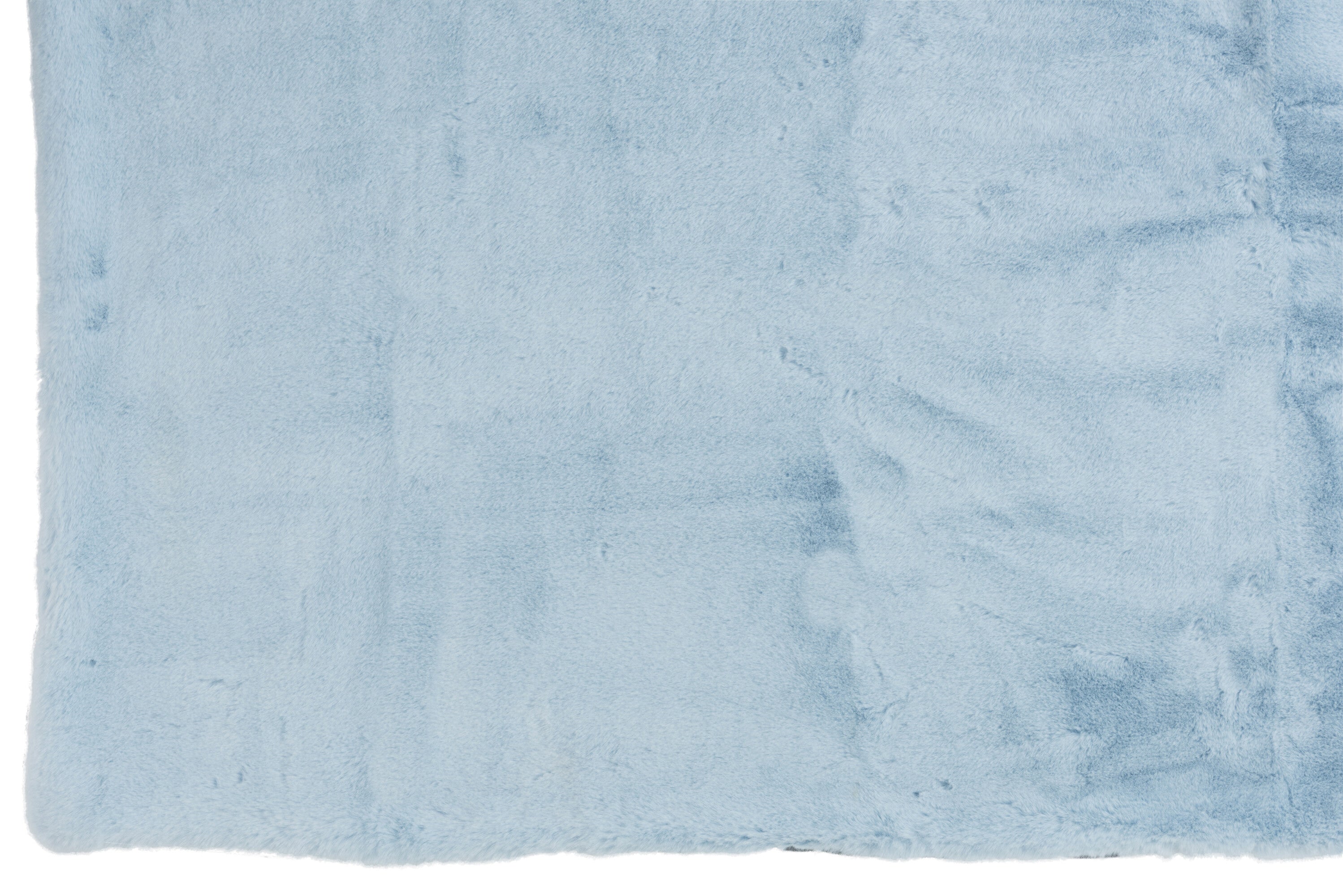 Plaid polyester bleu clair - J-LINE