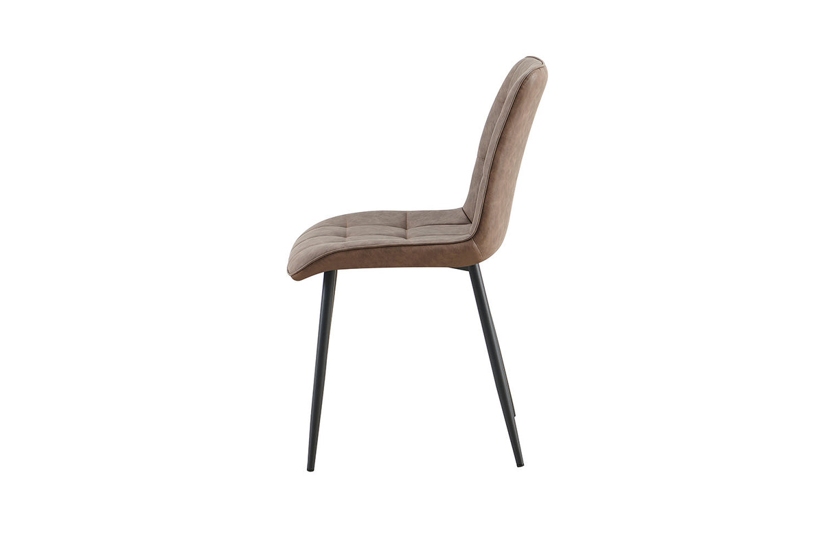 Stoelen 'Furas' Vintage PU Bruin RS