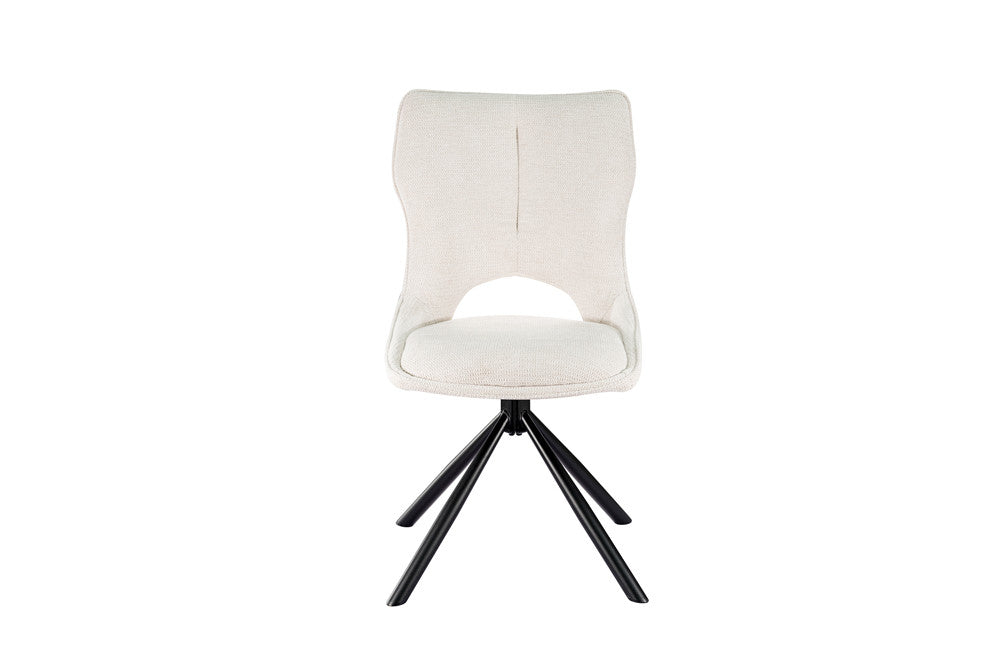 Stoel 'Mori' Draaibaar tot 0 beige - RS