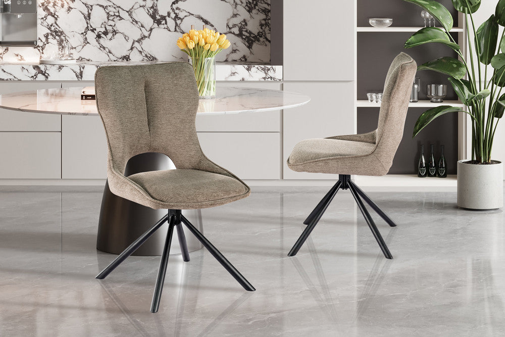 Stoel 'Mori' Draaibaar tot 0 peper - RS