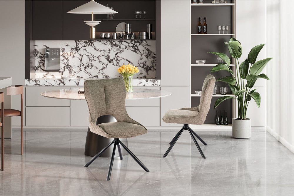 Stoel 'Mori' Draaibaar tot 0 peper - RS