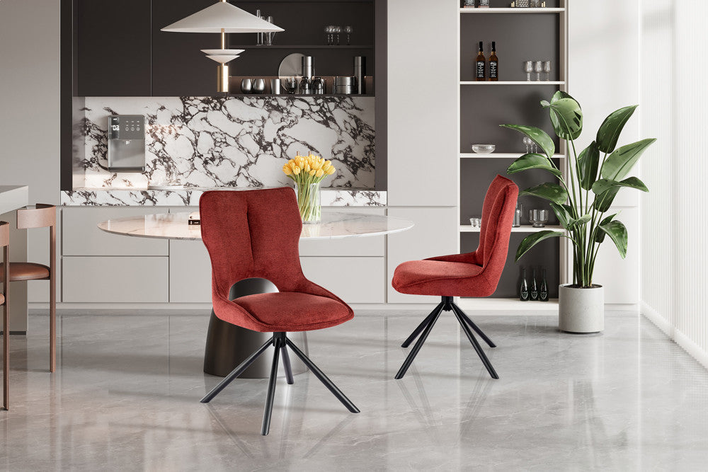 Stoel 'Mori' Draaibaar tot 0 rood - RS