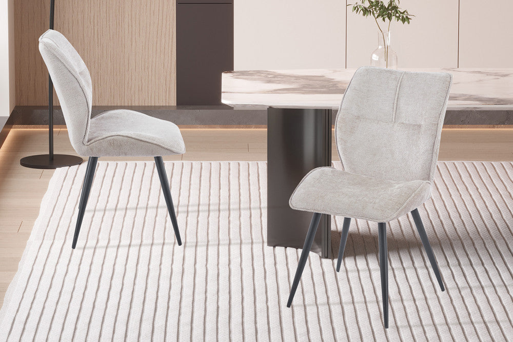 Eetkamerstoel 'Faye' zand - RS