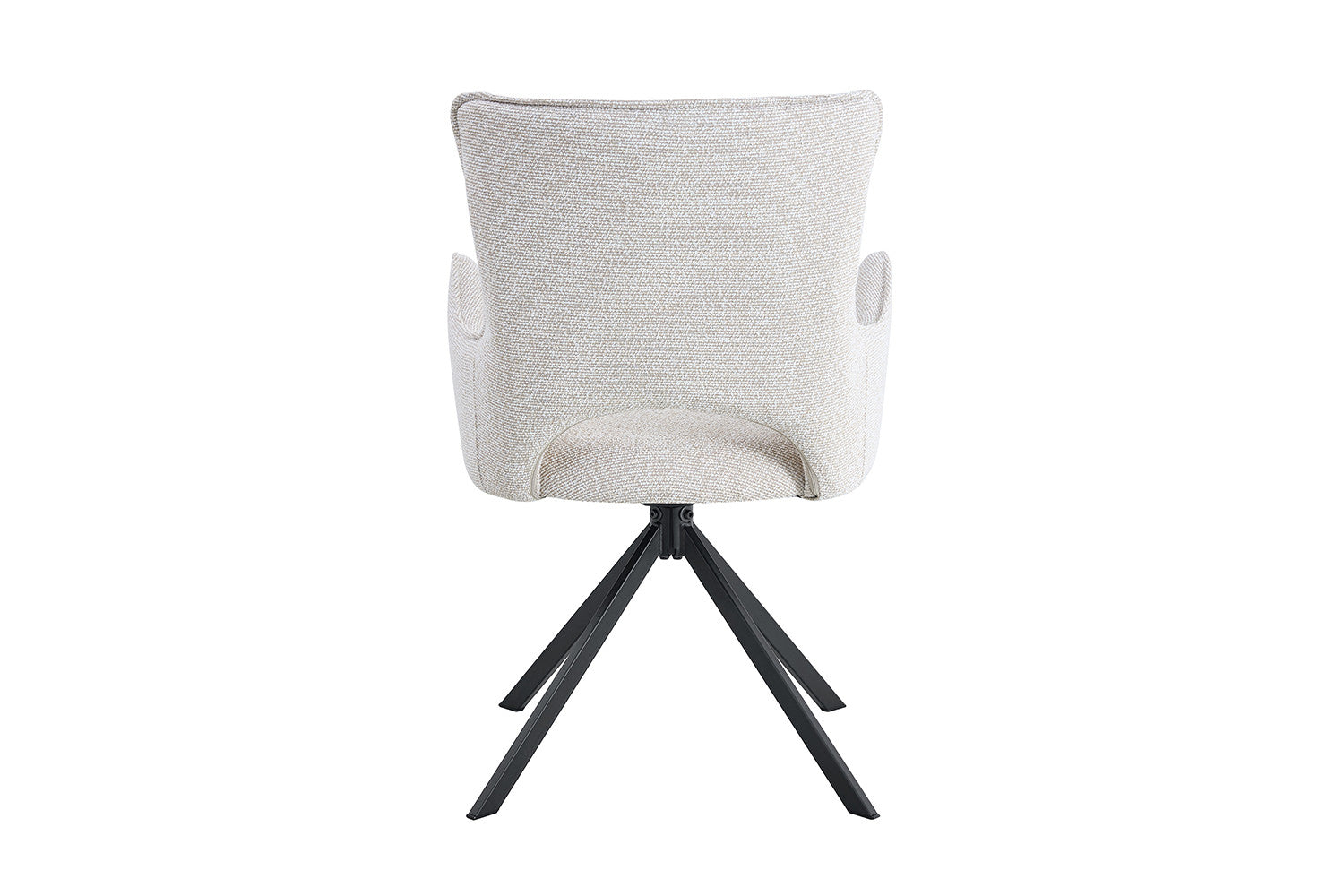 Armstoel 'Billy' Draaibaar tot 0 ecru - RS