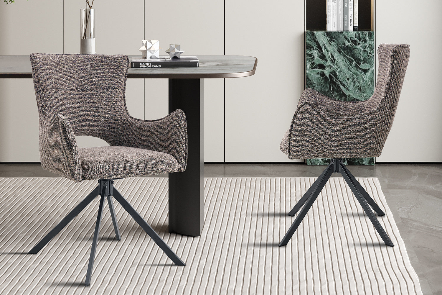 Armstoel 'Billy' Draaibaar tot 0 zand - RS