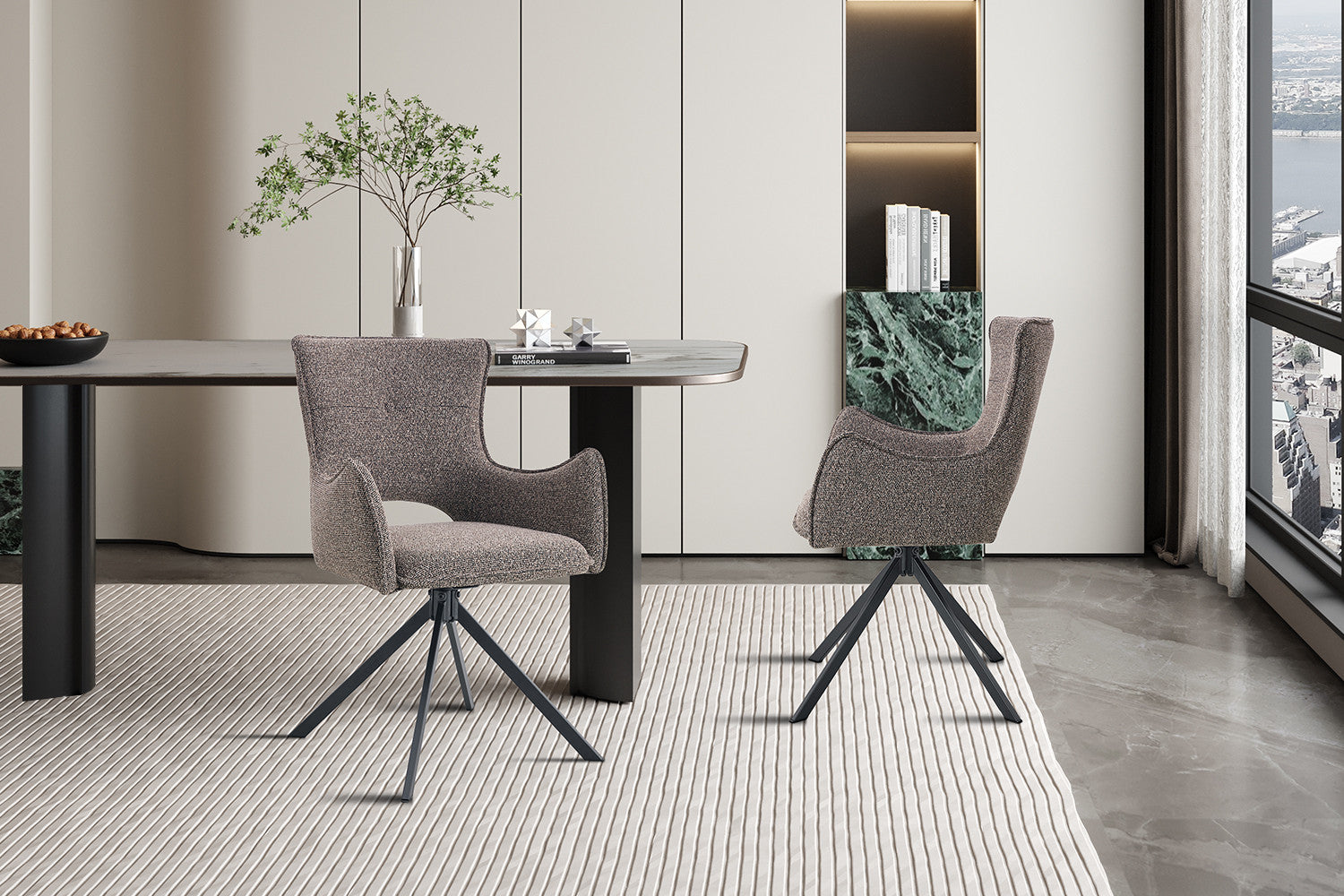 Armstoel 'Billy' Draaibaar tot 0 zand - RS