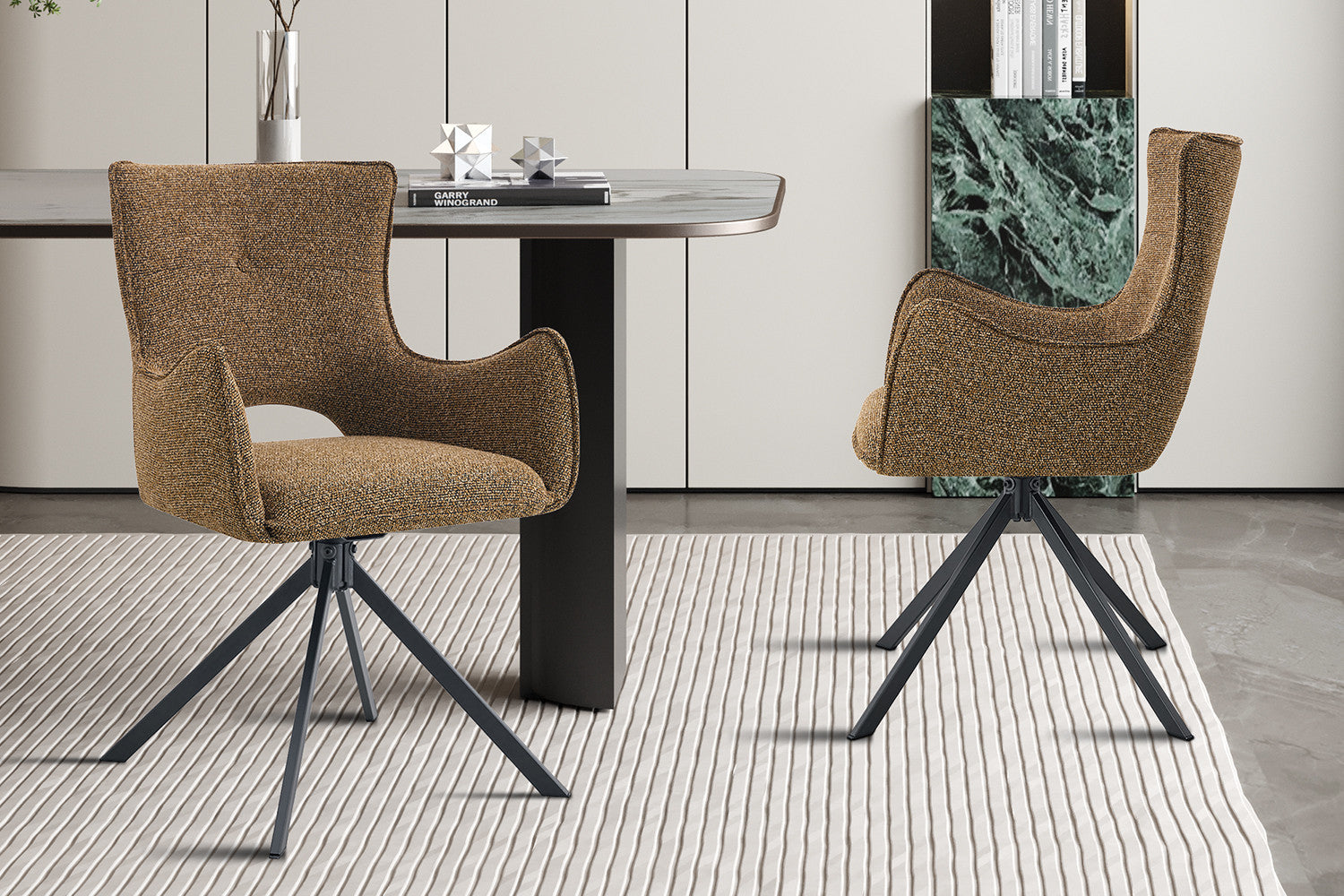 Armstoel 'Billy' Draaibaar tot 0 roest - RS