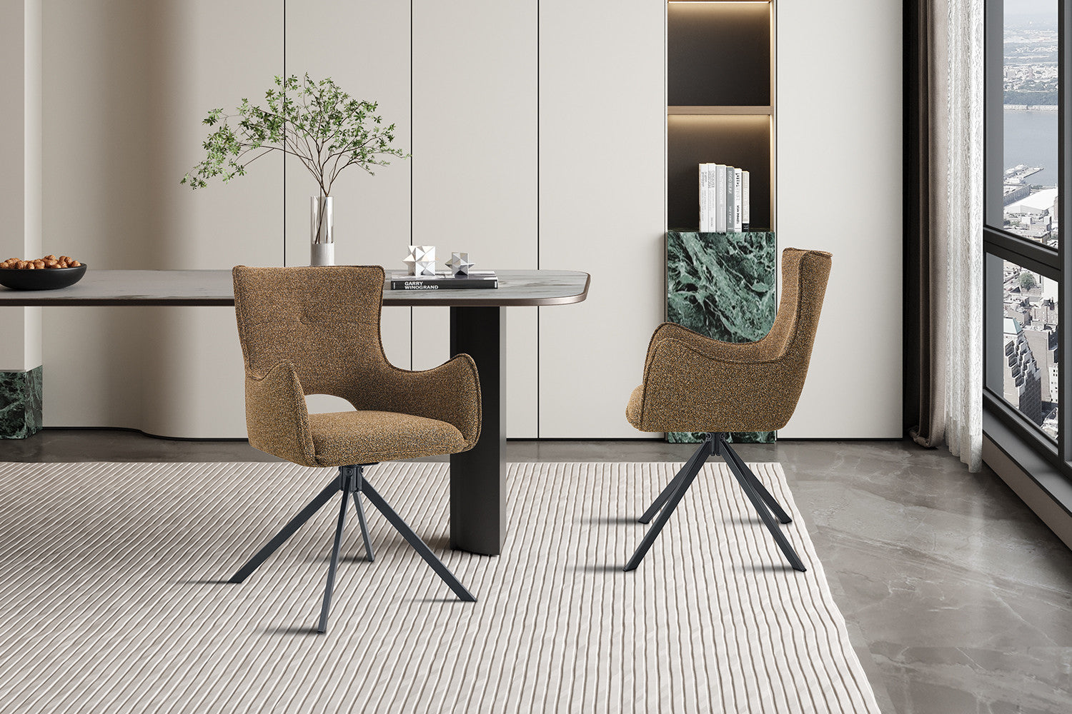 Armstoel 'Billy' Draaibaar tot 0 roest - RS