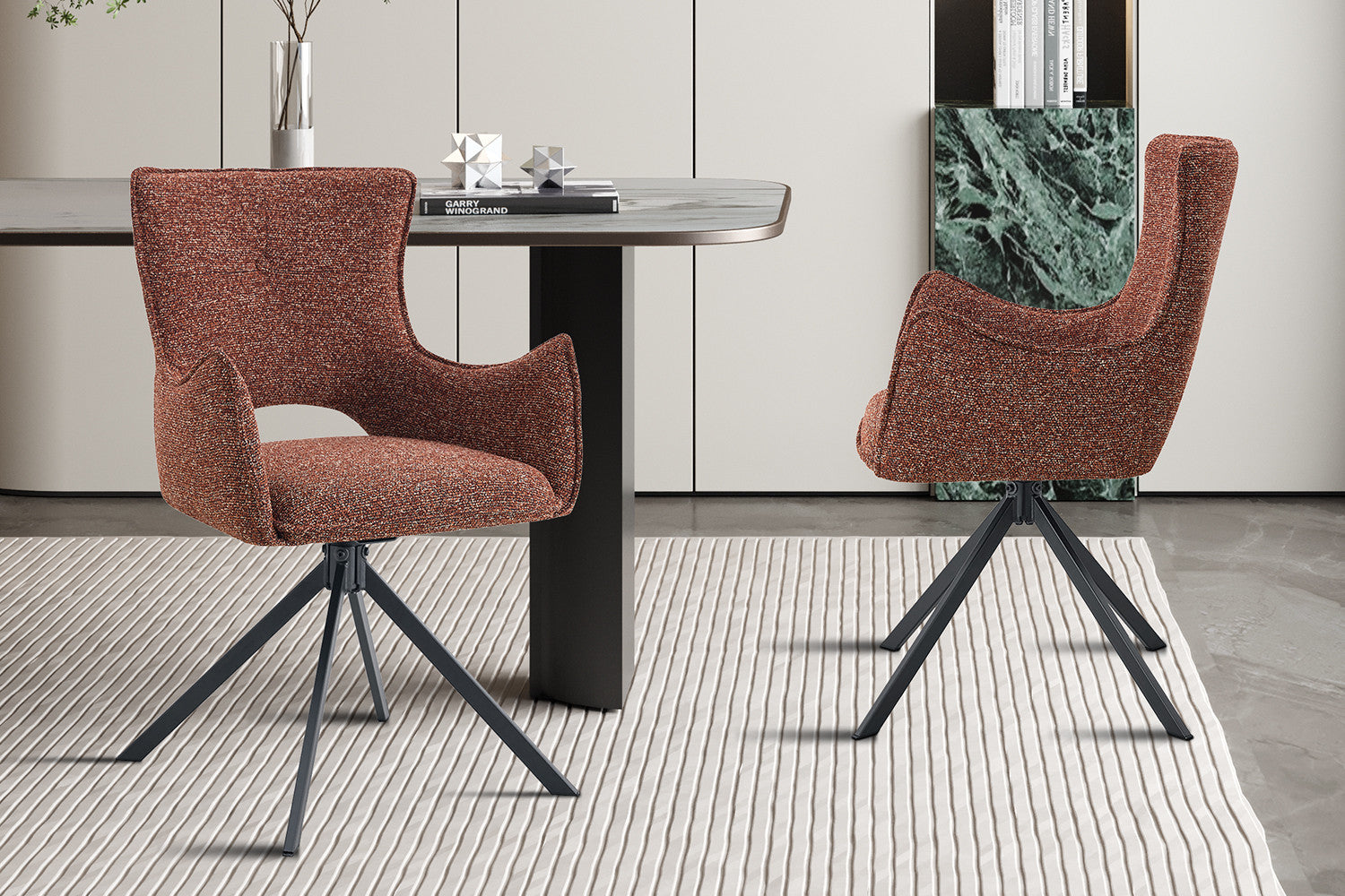 Armstoel 'Billy' Draaibaar tot 0 rood - RS