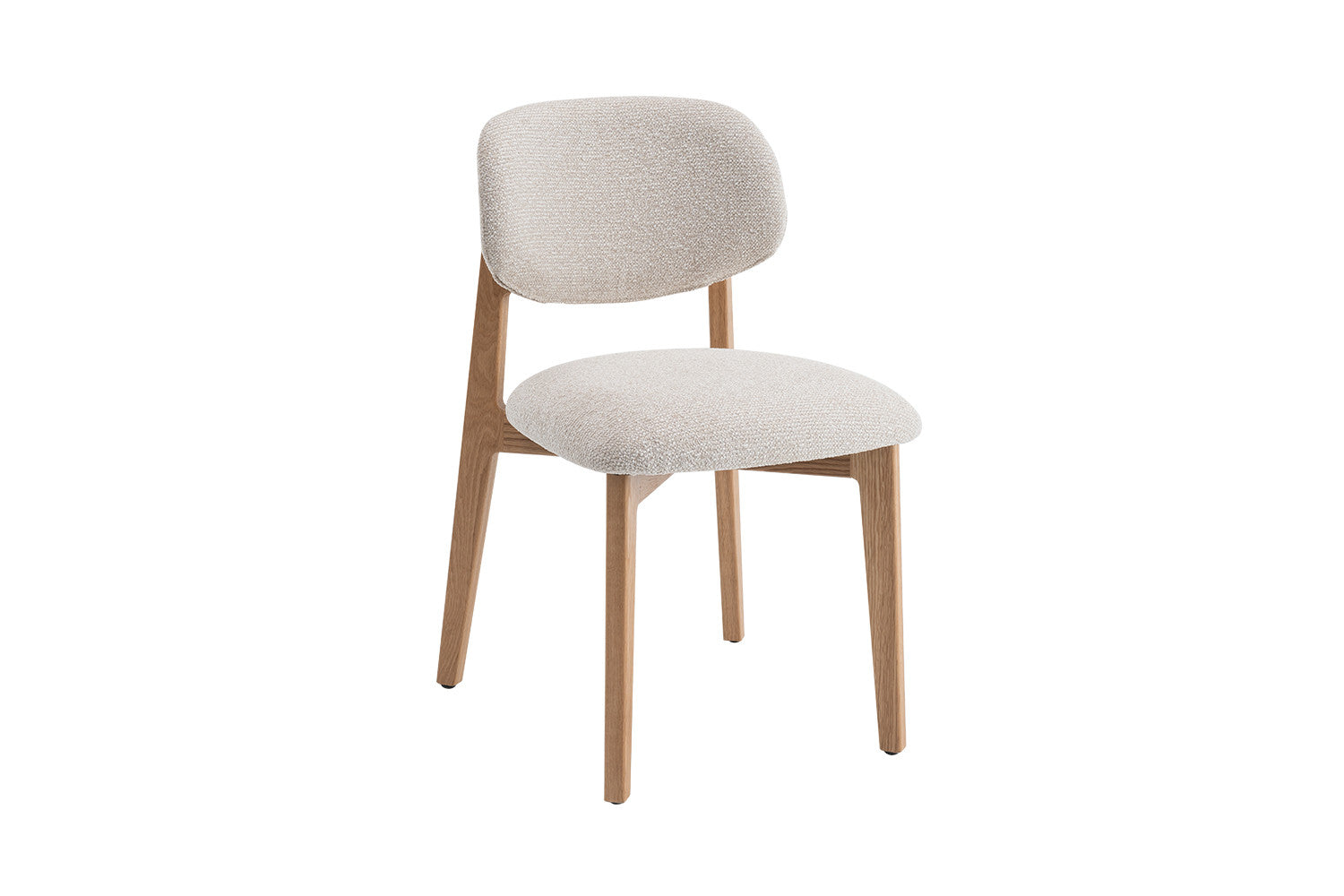 Eetkamerstoel 'Carmen' eik massief beige - RS