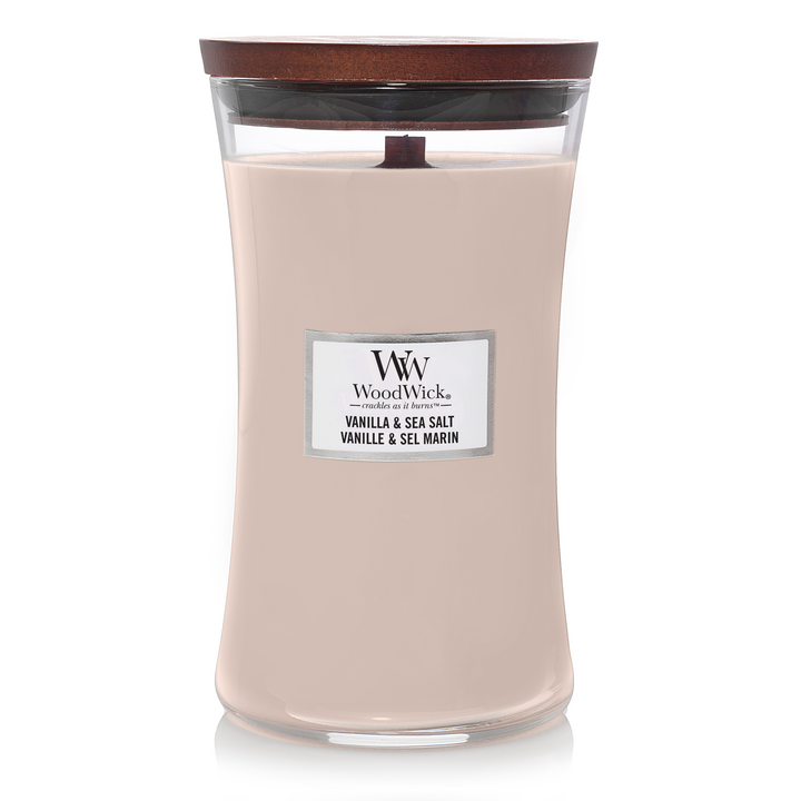 WoodWick Vanilla & Sea Salt Large