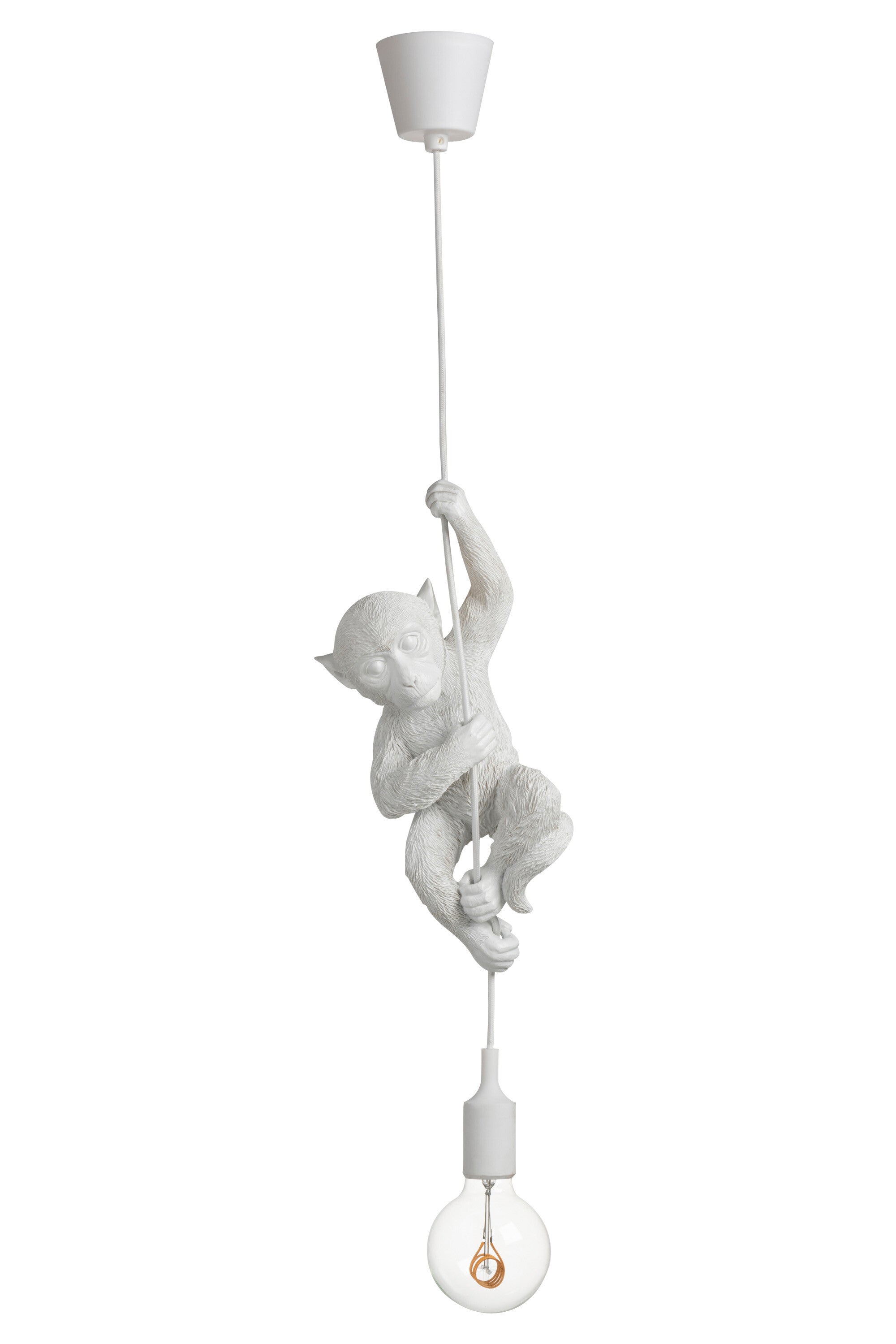 Hanglamp Aap wit - J-LINE