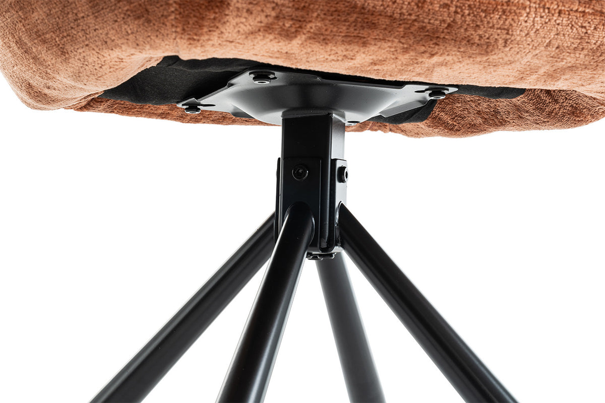 Stoel 'Dante' Fabric Rust  RS