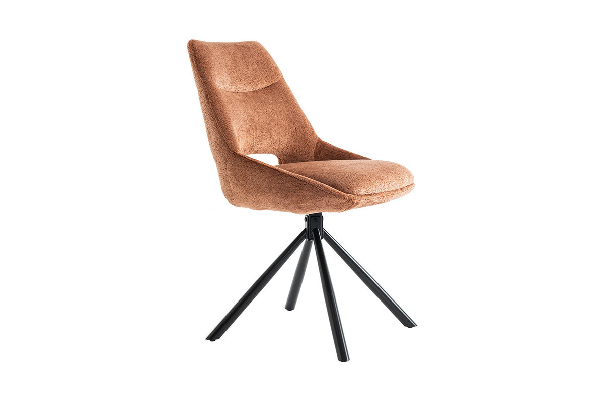 Stoel 'Dante' Fabric Rust  RS