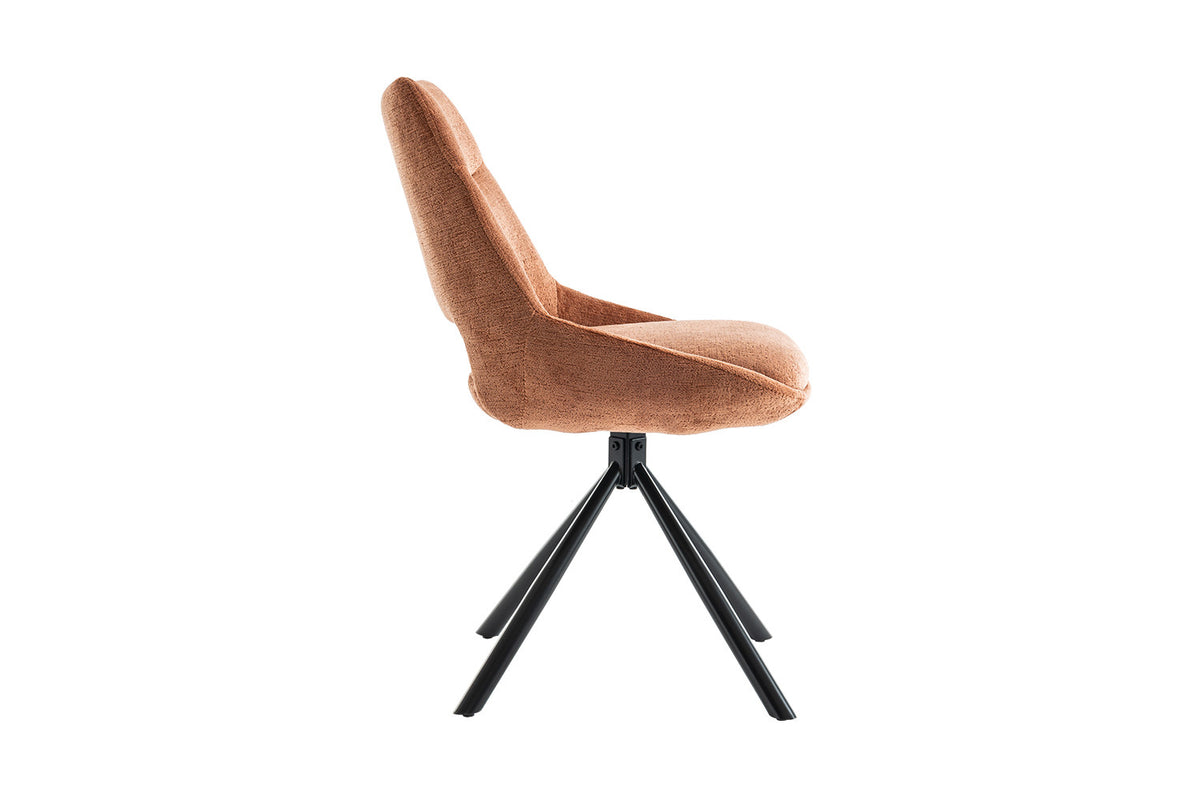Stoel 'Dante' Fabric Rust  RS