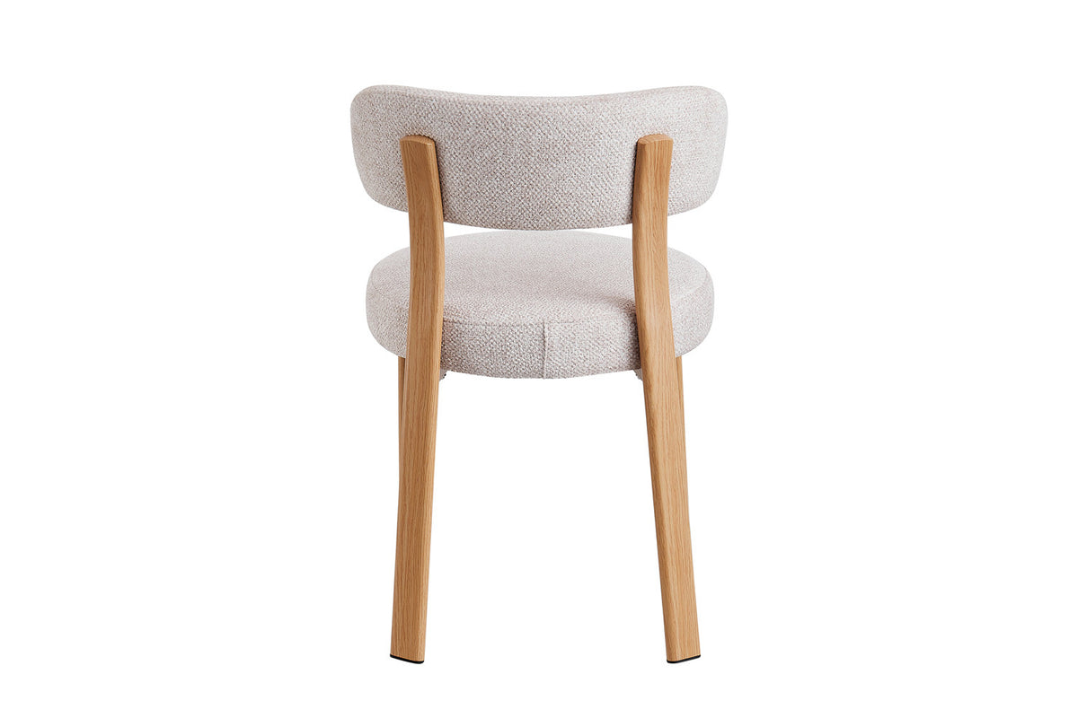 Stoel 'Julia' Naturel - Stof Fabb Leo 23 - RS