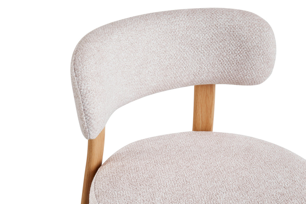 Stoel 'Julia' Naturel - Stof Fabb Leo 23 - RS