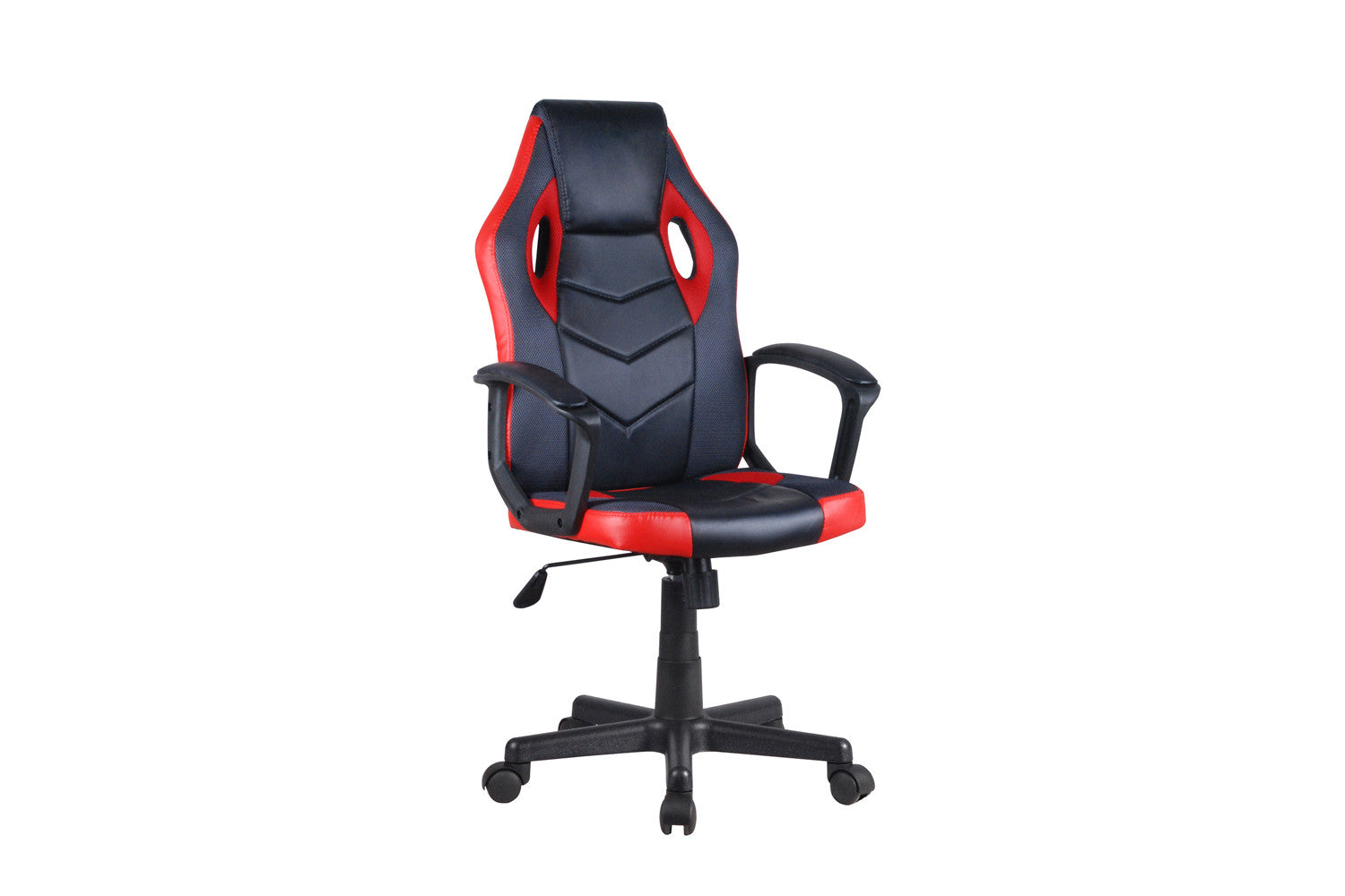 Gamingstoel 'Tiger' PU Zwart/Rood/Grijs - RS