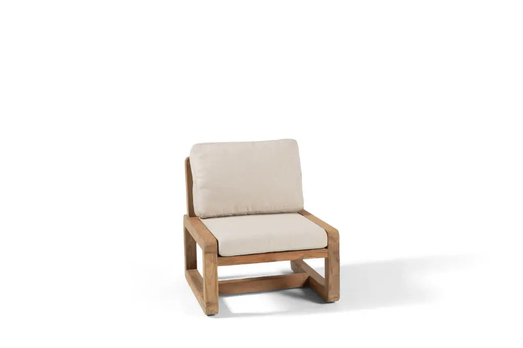 Outdoor Eettafel low met lounge zetels Susan - GESC