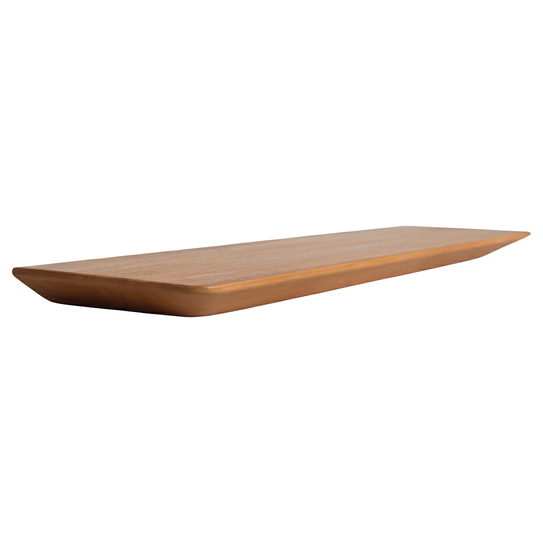 Craftsman teakhouten wandplank - 60 cm - RAW