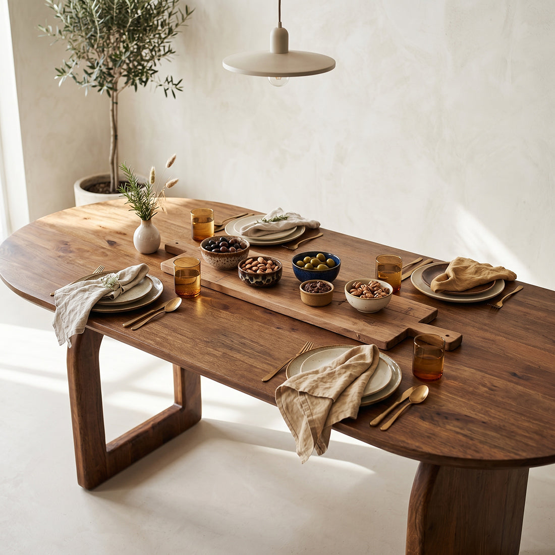 Farmwood borrelplank - 90 cm - RAW