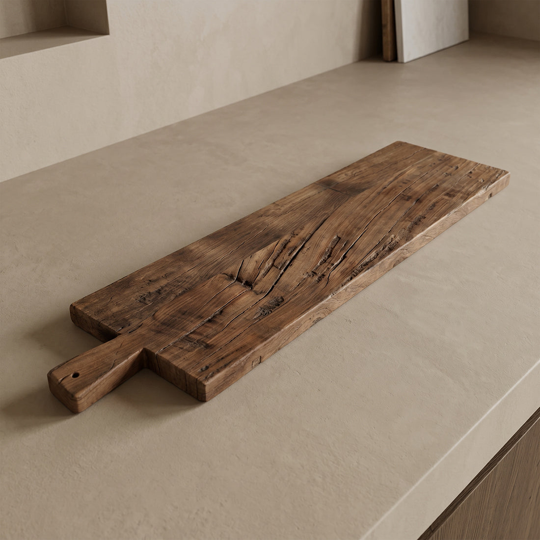 Farmwood borrelplank - 90 cm - RAW