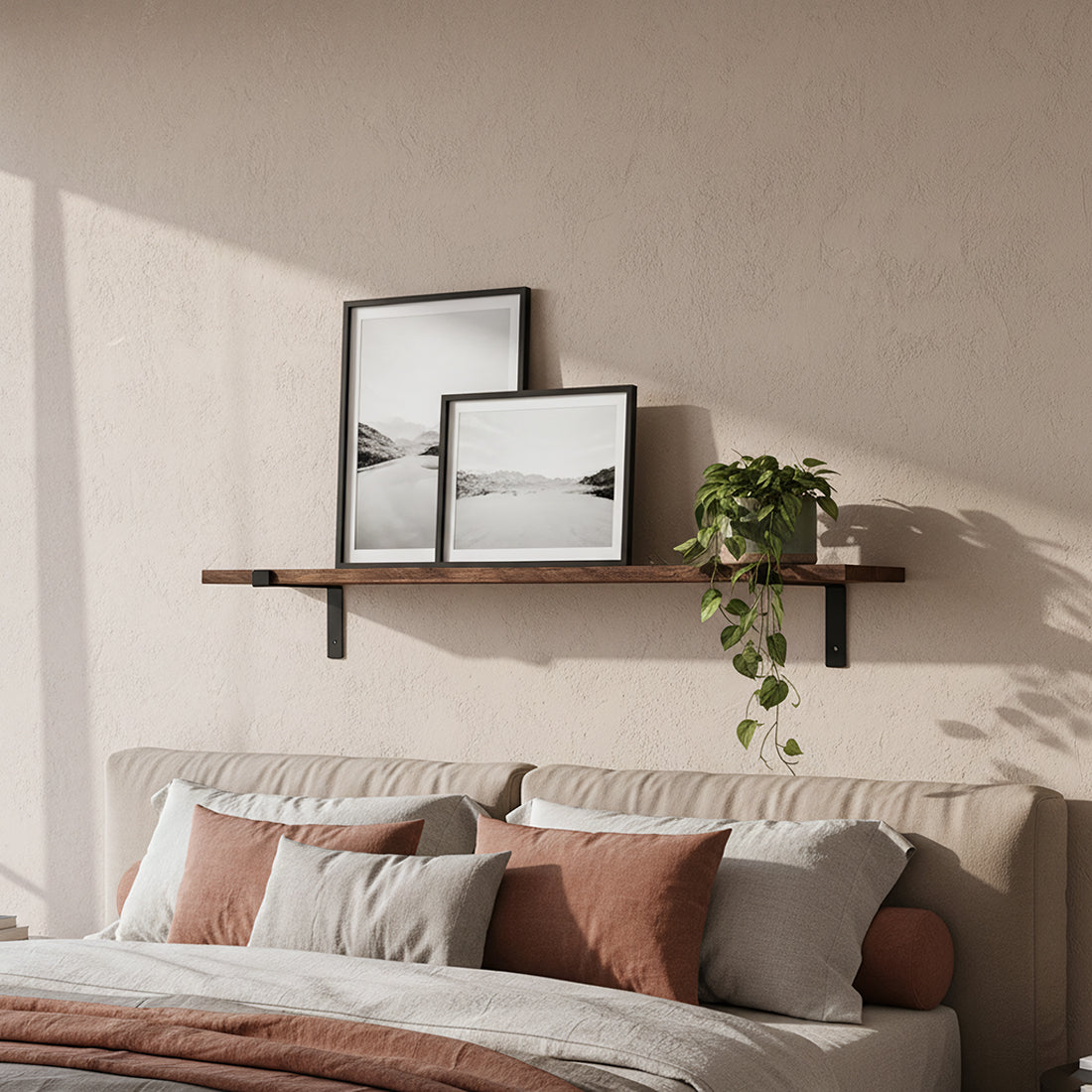 Factory wandplank - FSC-gerecycled hout - 120 cm - RAW