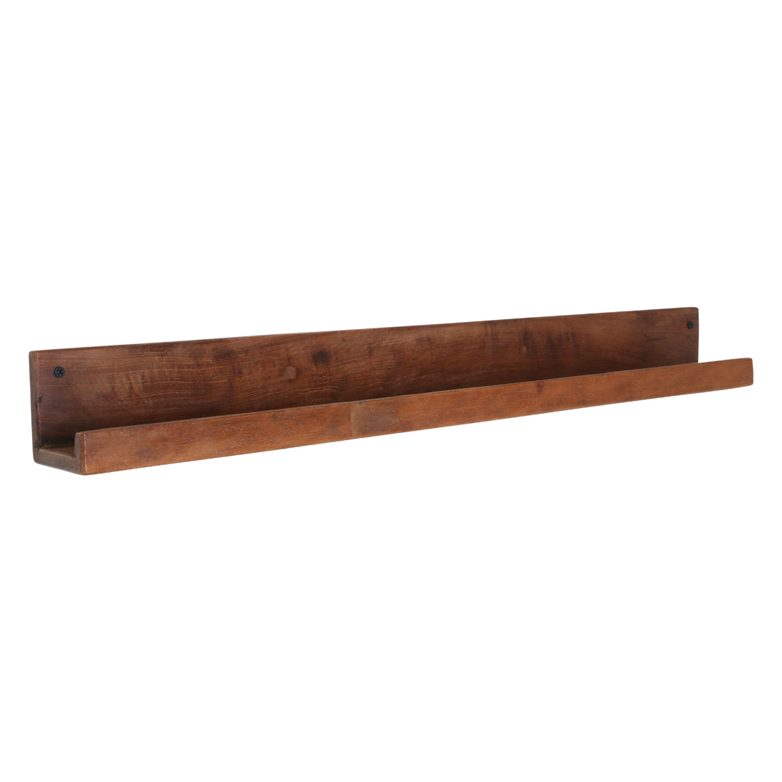 Factory wandplank - FSC-gerecycled hout - 75x8x8 cm - RAW