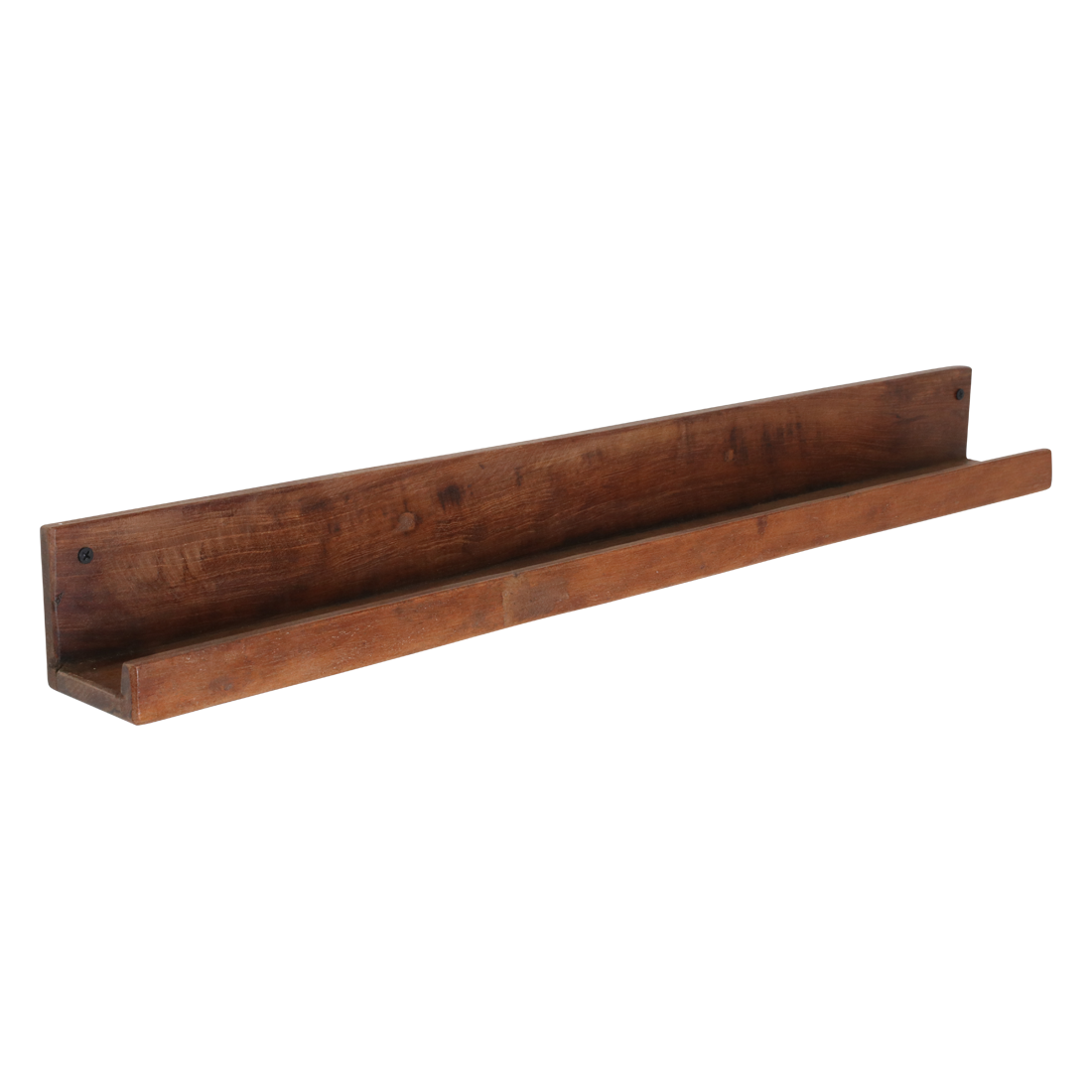 Factory wandplank - FSC-gerecycled hout - 75x8x8 cm - RAW