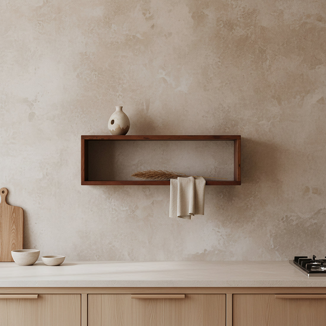 Wandplank Factory 70 cm - RAW