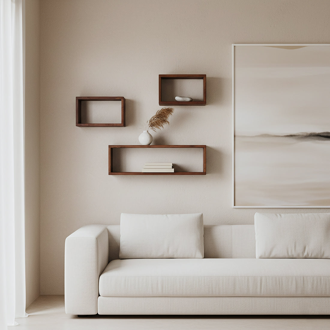 Wandplank Factory 70 cm - RAW