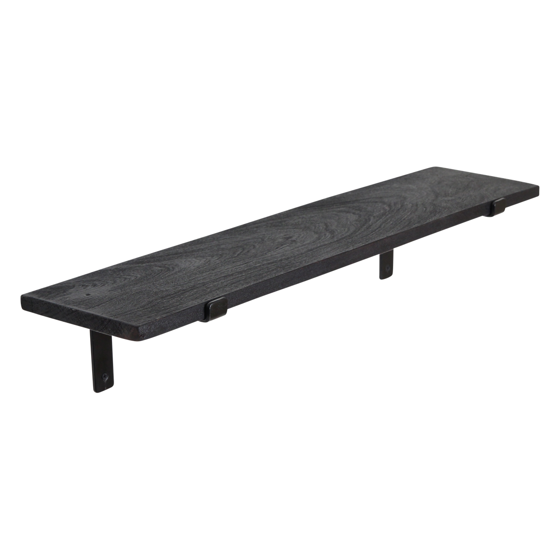 Wandplank Factory zwart 80 cm - RAW