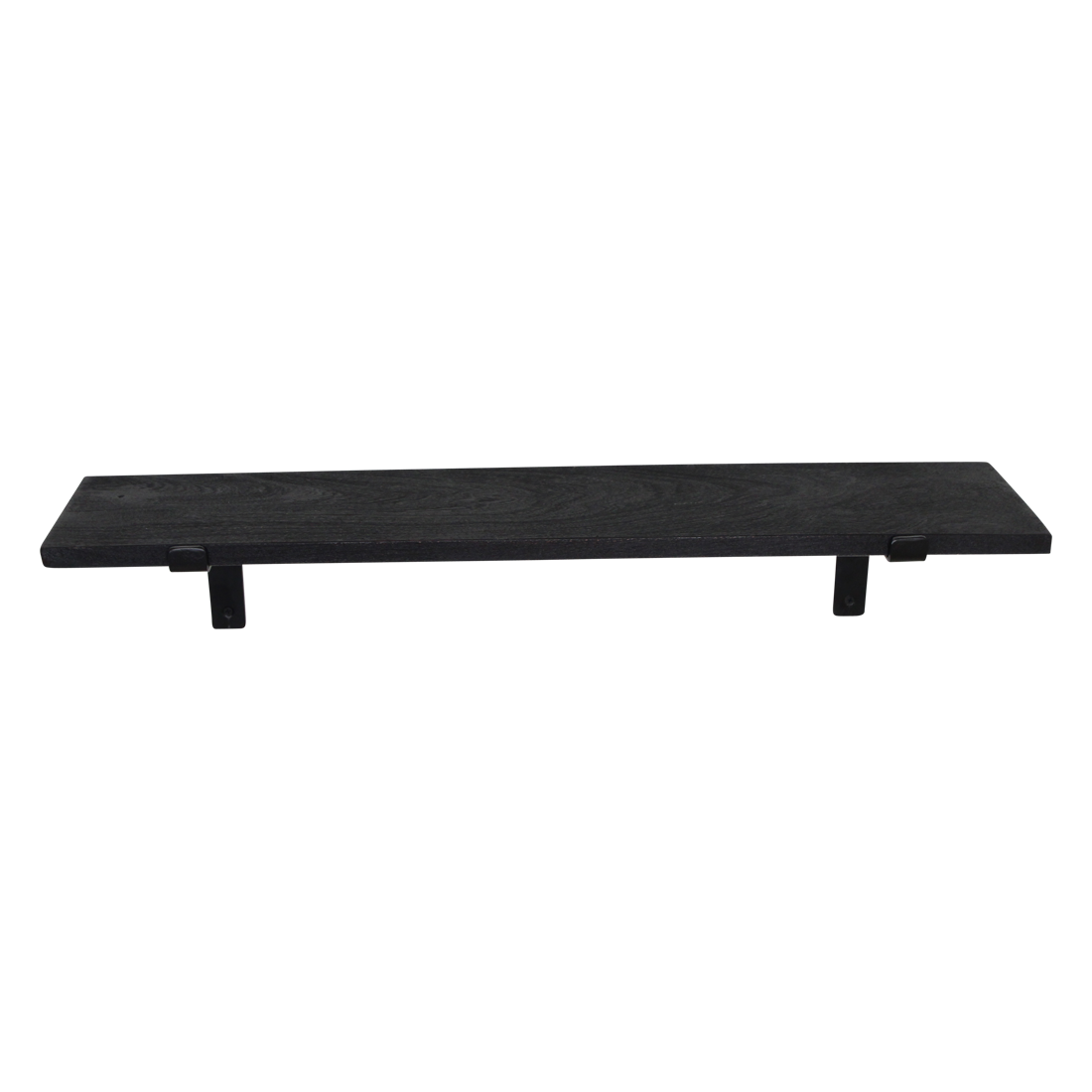 Wandplank Factory zwart 80 cm - RAW